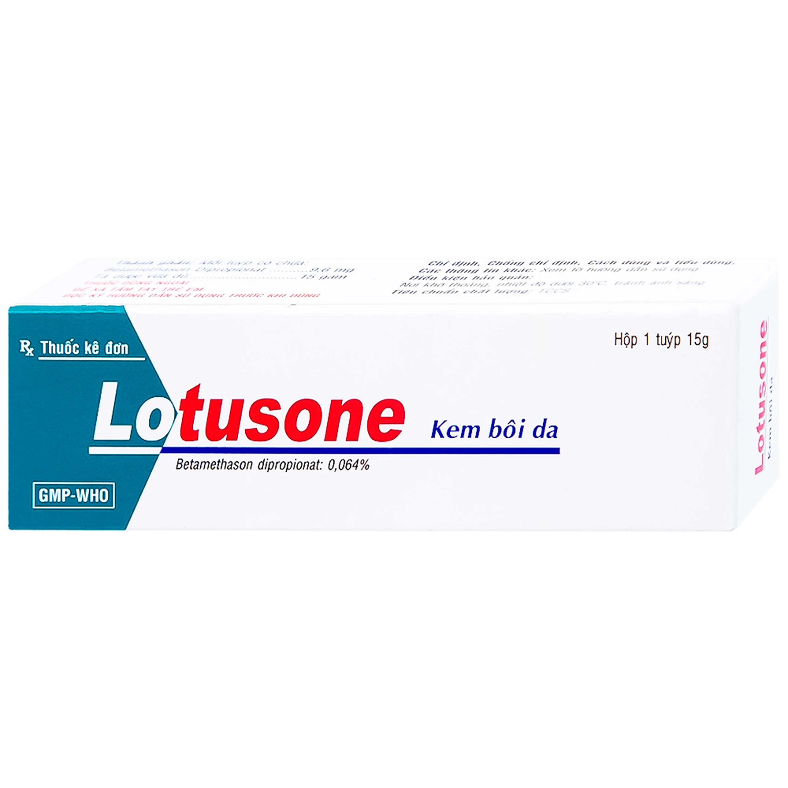 Kem bôi da Lotusone Medipharco điều trị eczema dị ứng, viêm da (15g)