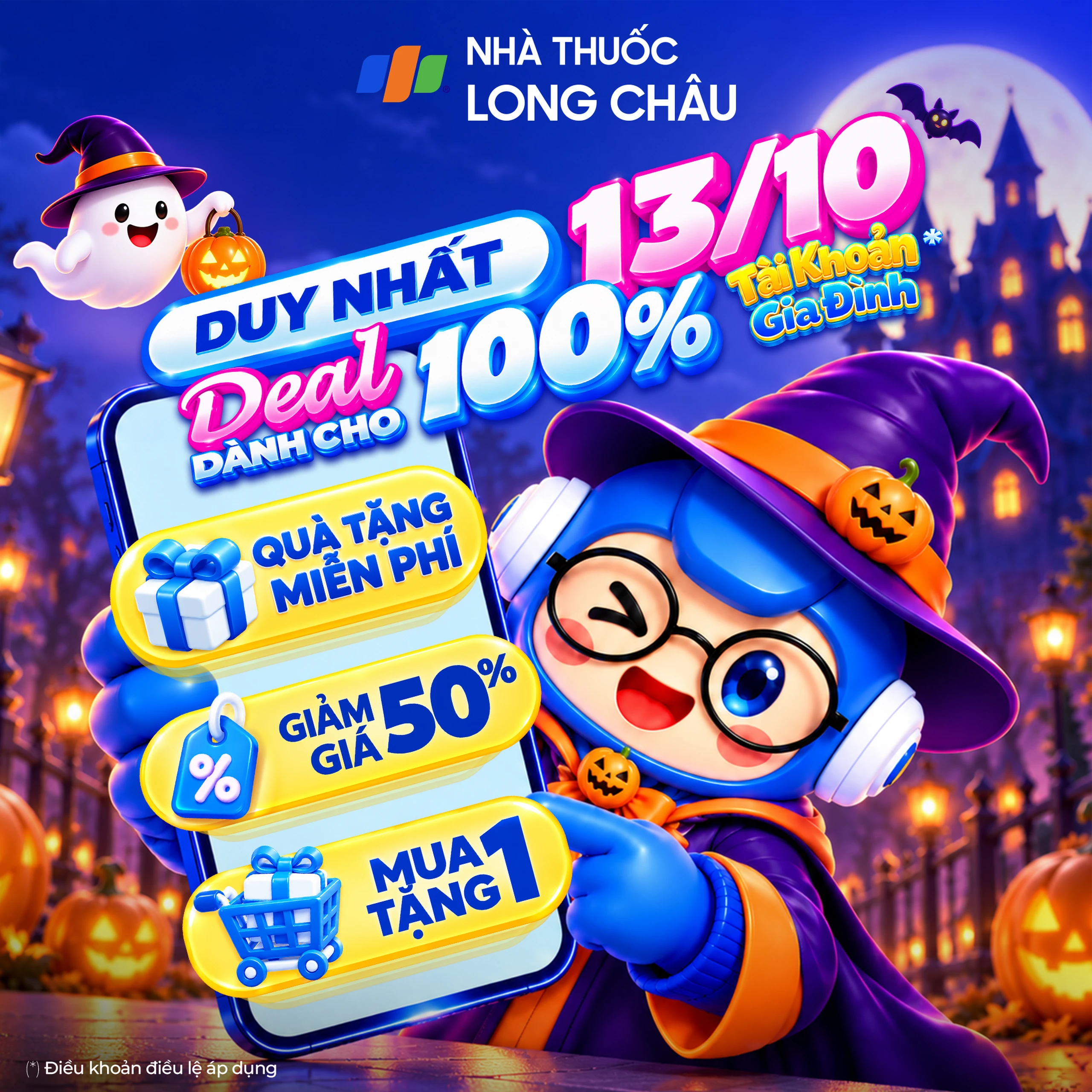 THỂ LỆ CHƯƠNG TRÌNH KHUYẾN MẠI GẮP BÍ NGÔ – SĂN QUÀ HALLOWEEN