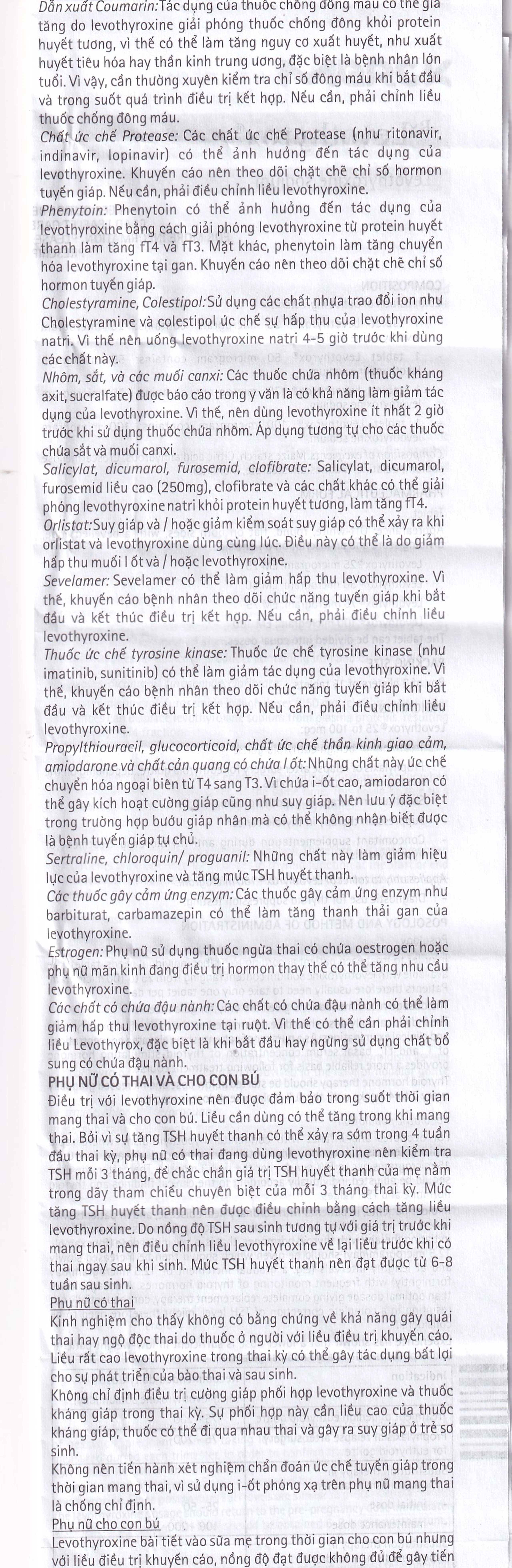 Thuốc Levothyrox 100µg Merck điều trị bướu giáp, suy giáp, ung thư giáp (2 vỉ x 15 viên)