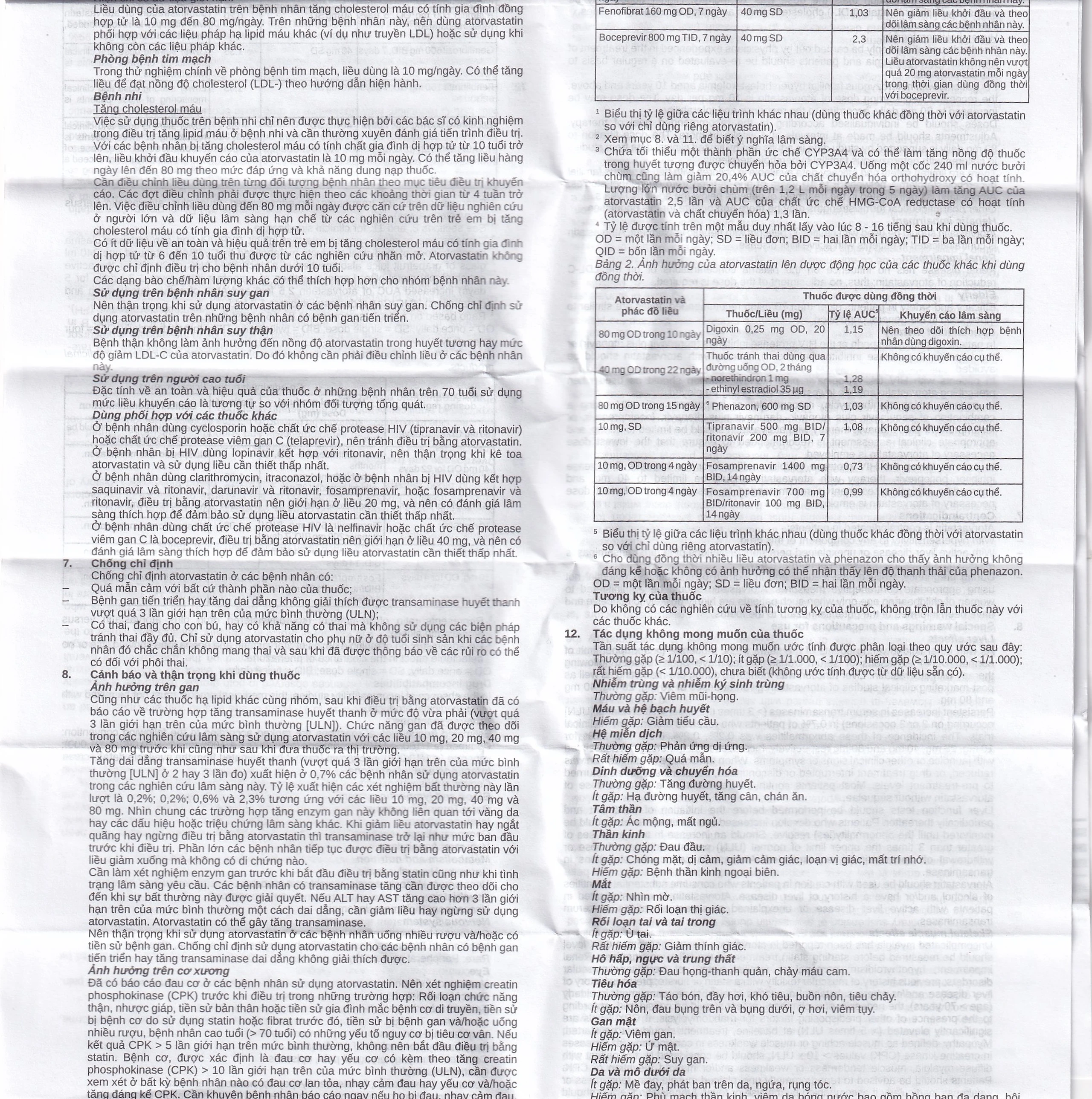 Viên nén Lipistad 10 Stella điều trị tăng cholesterol máu (3 vỉ x 10 viên)