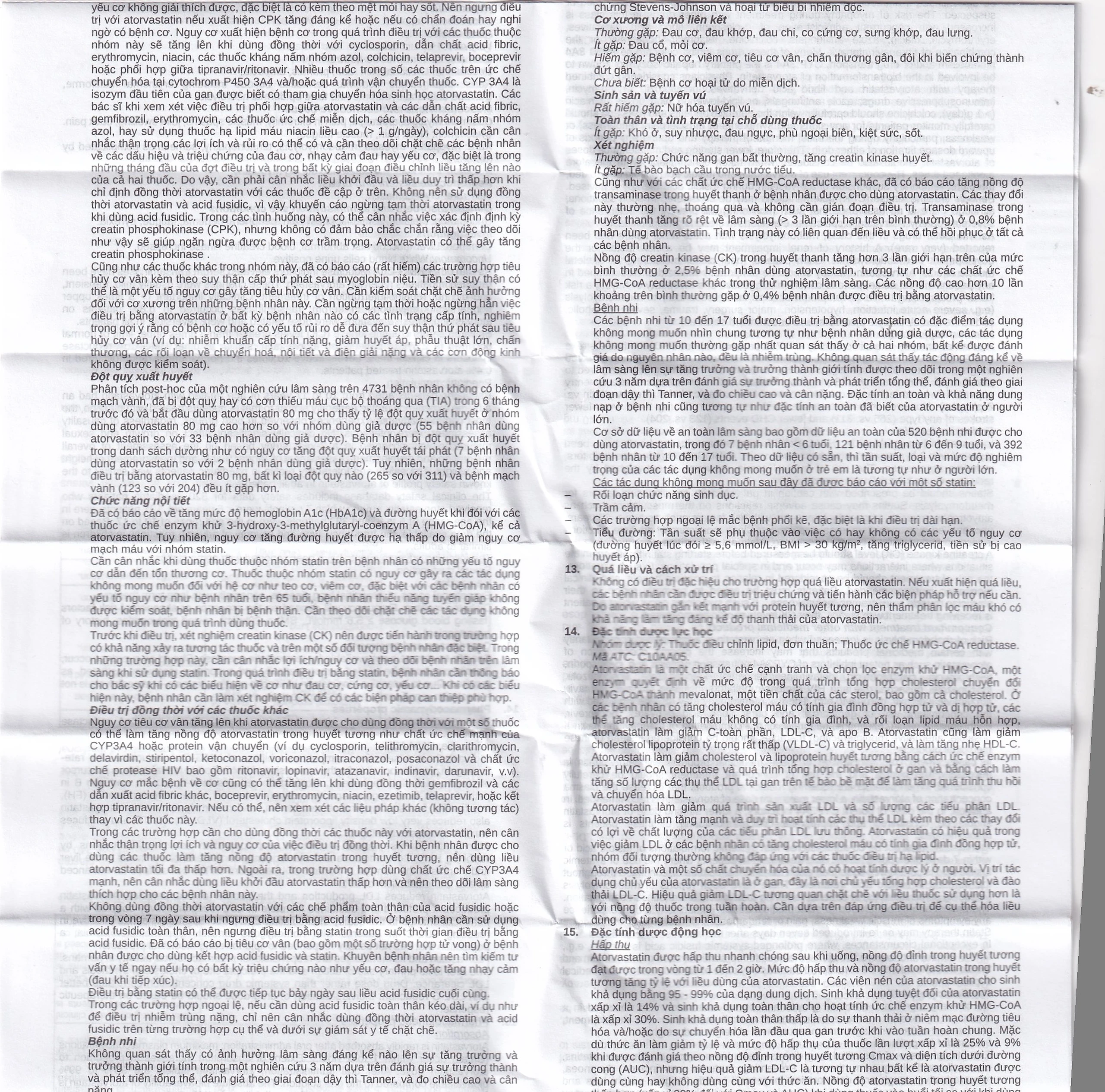 Viên nén Lipistad 10 Stella điều trị tăng cholesterol máu (3 vỉ x 10 viên)