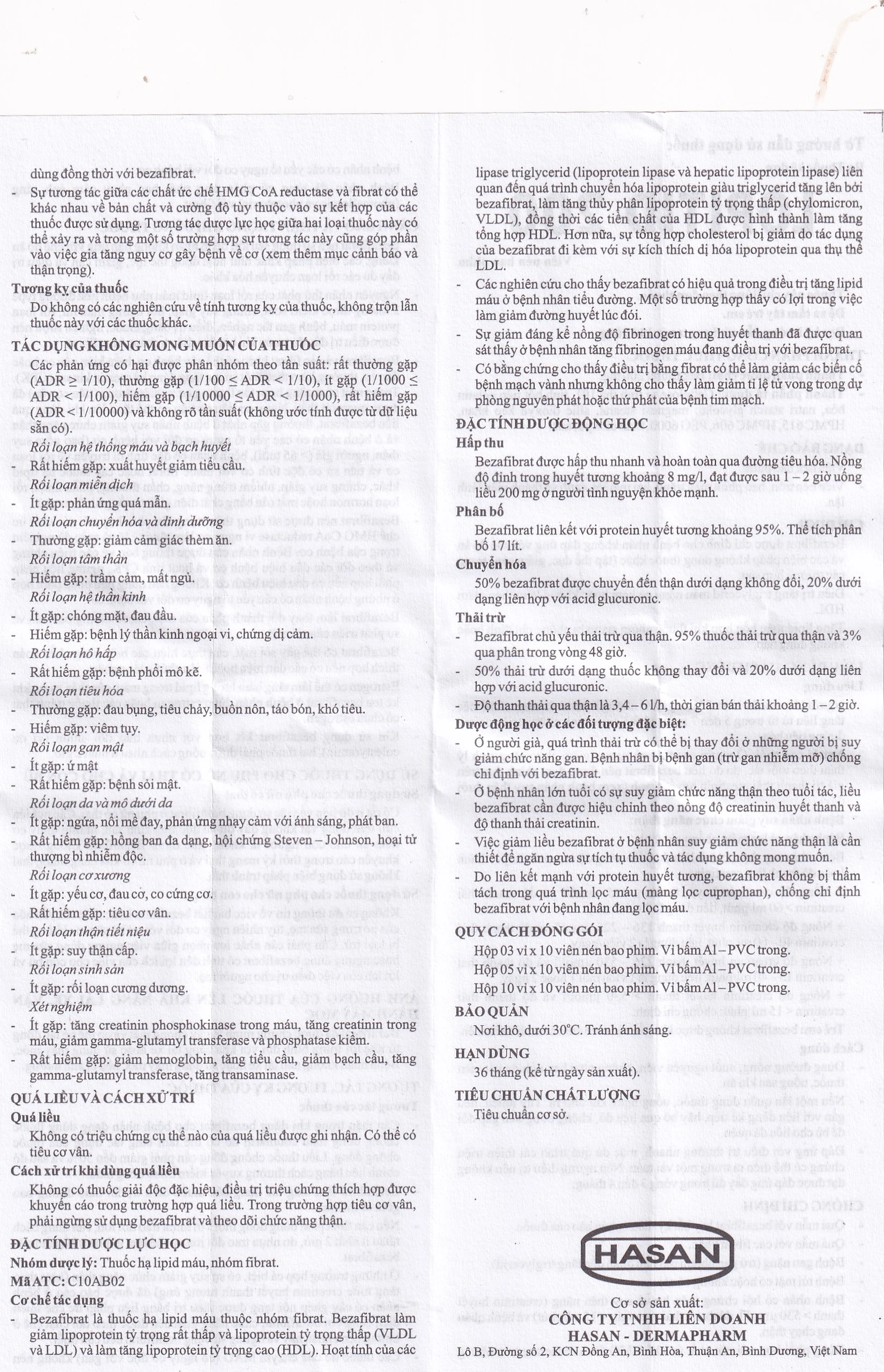 Thuốc Lopitid 200 Hasan điều trị tăng triglycerid máu nặng (3 vỉ x 10 viên)