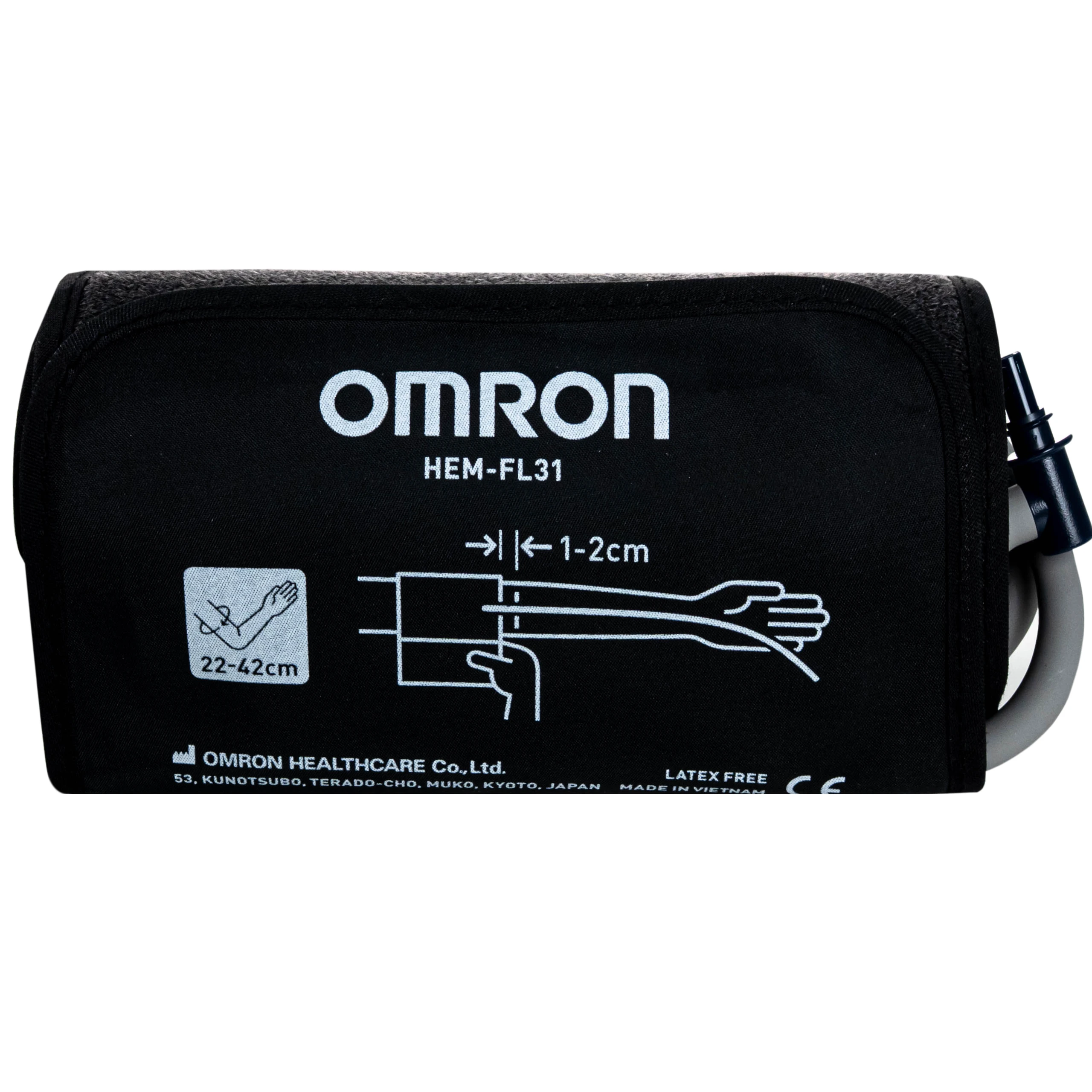 Máy đo huyết áp bắp tay Omron IQ BT Power Hem 7194T1 Flc Afib hỗ trợ đo huyết áp, cảnh báo đột quỵ