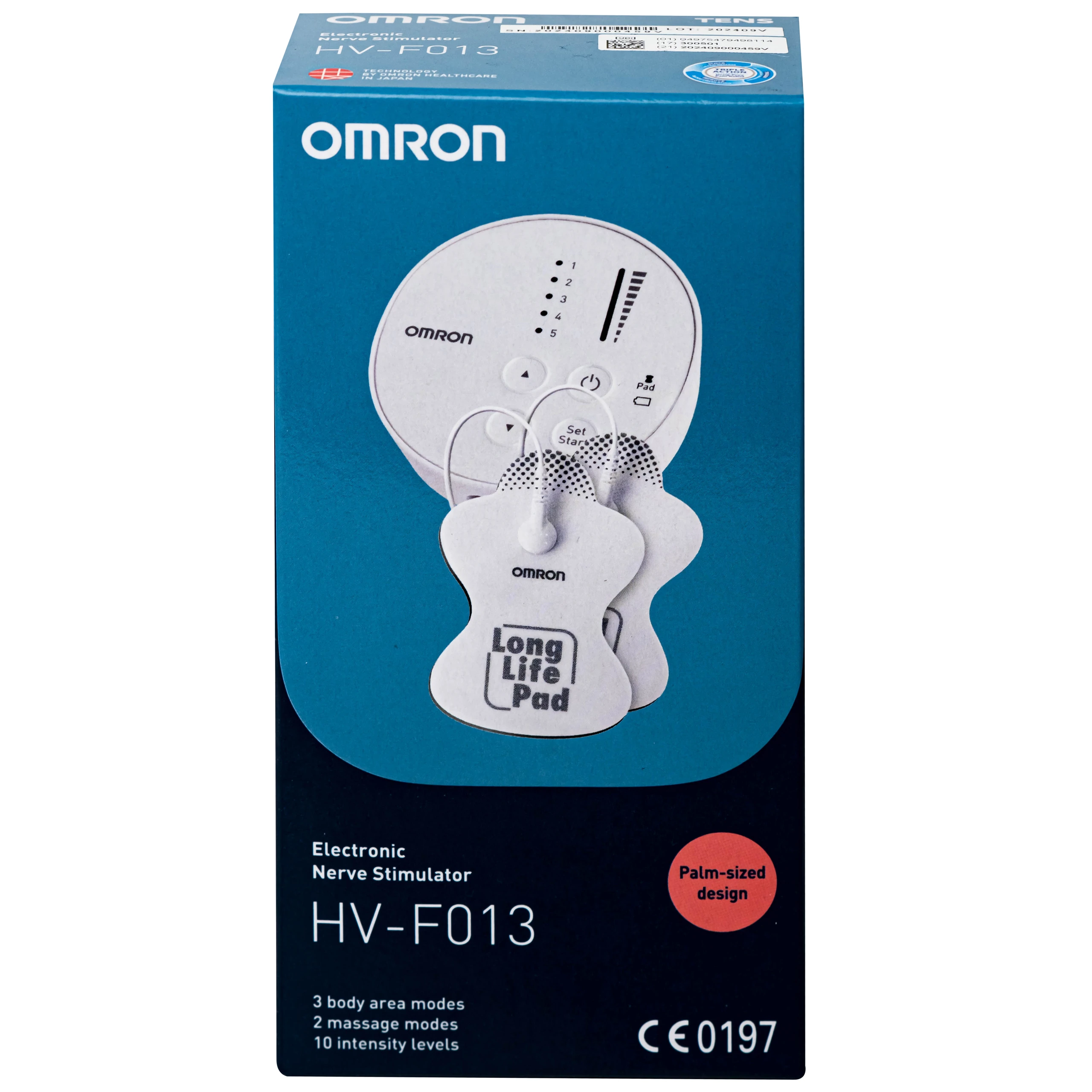 Máy massage (mát xa) xung điện trị liệu Omron HV-F013 giúp giảm đau cơ và khớp