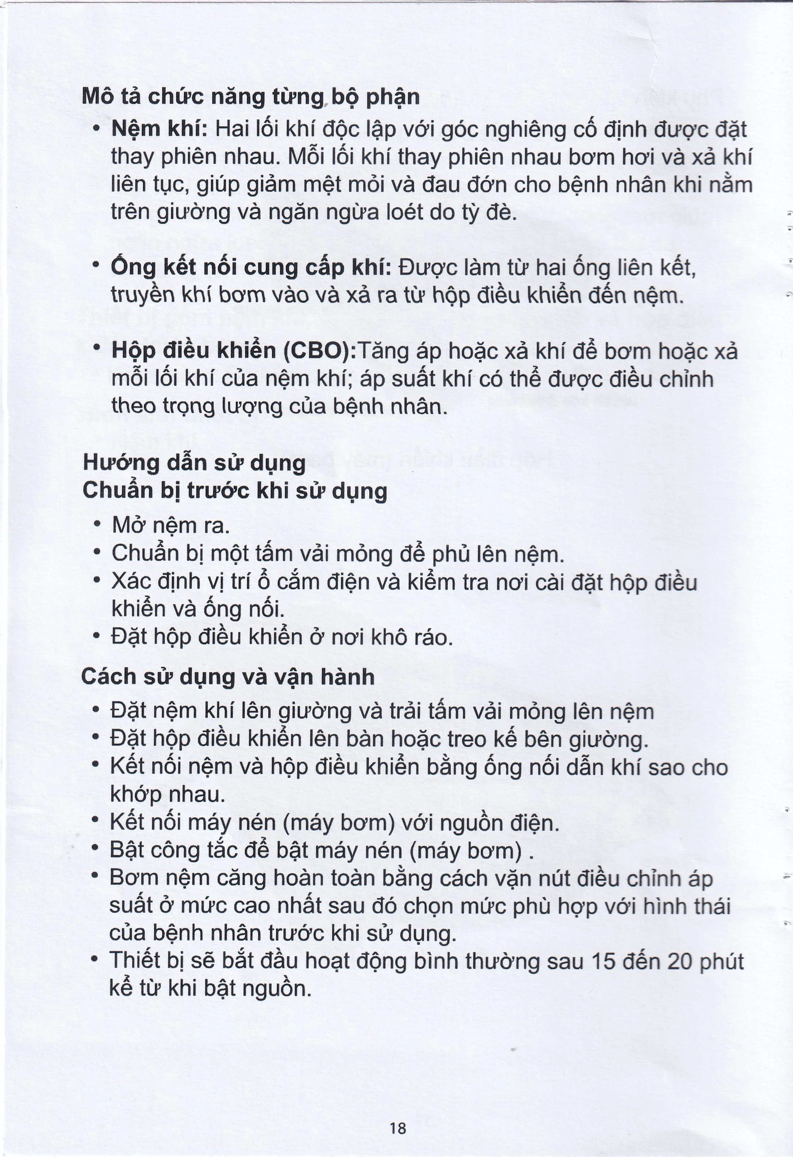 Nệm chống loét  YH Medical Model 0103A (Hàn Quốc) giúp ngăn ngừa và hỗ trợ điều trị loét do tì đè