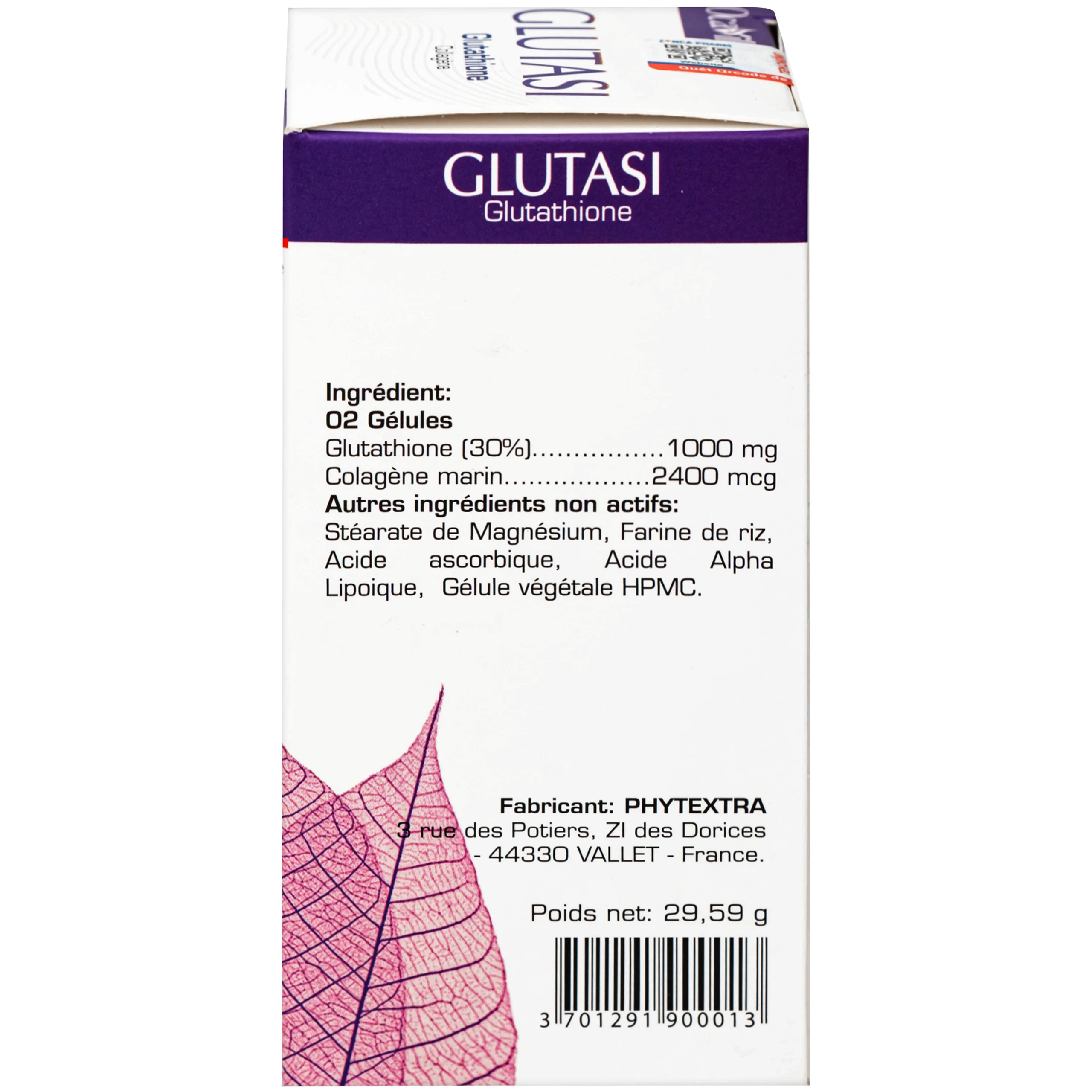 Viên uống hỗ trợ chống oxy hóa, hạn chế oxy hóa do gốc tự do Glutasi Ocavill (60 viên)