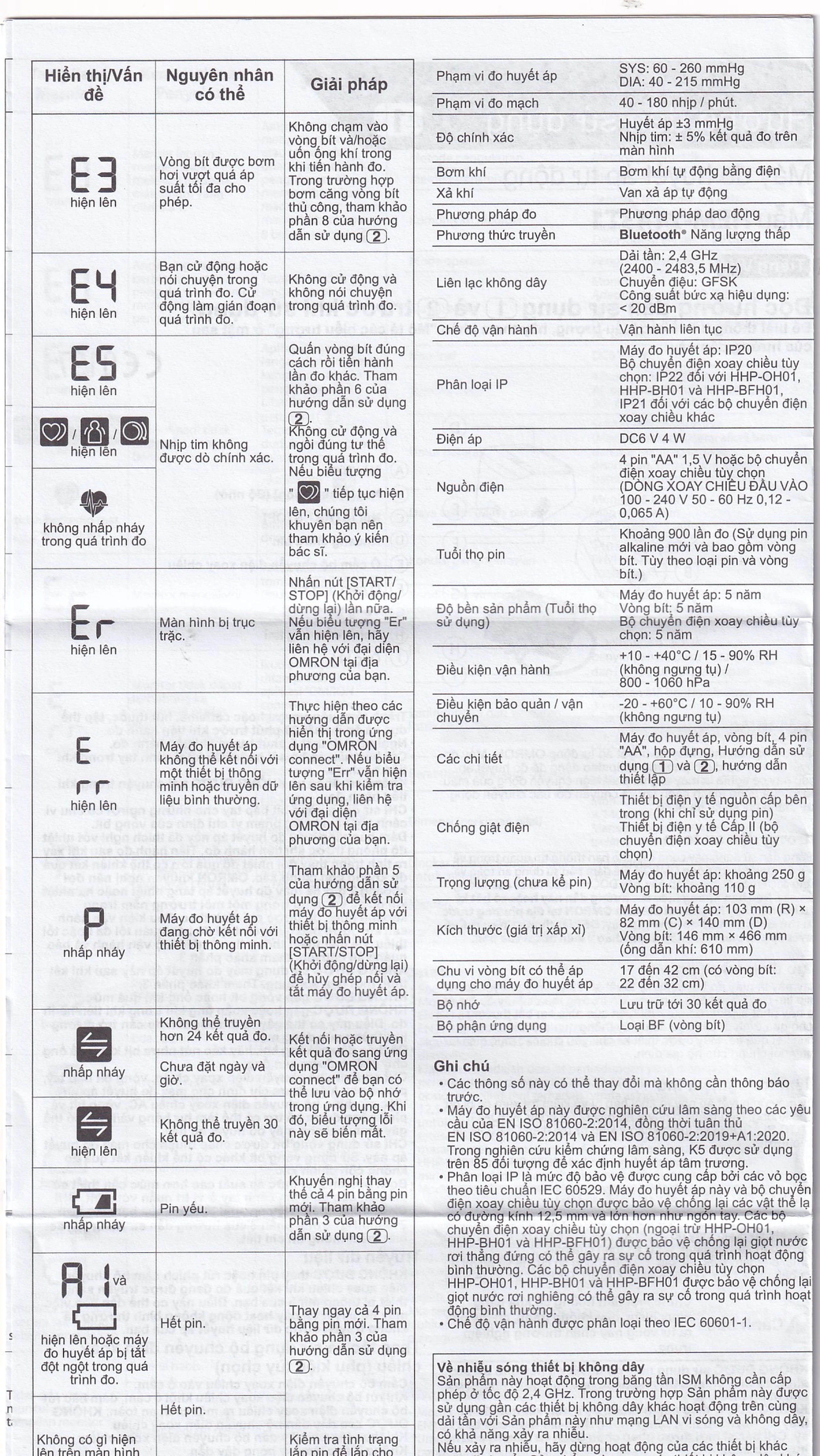 Máy đo huyết áp bắp tay Omron HEM 7143T1 hỗ trợ đo huyết áp, nhịp tim
