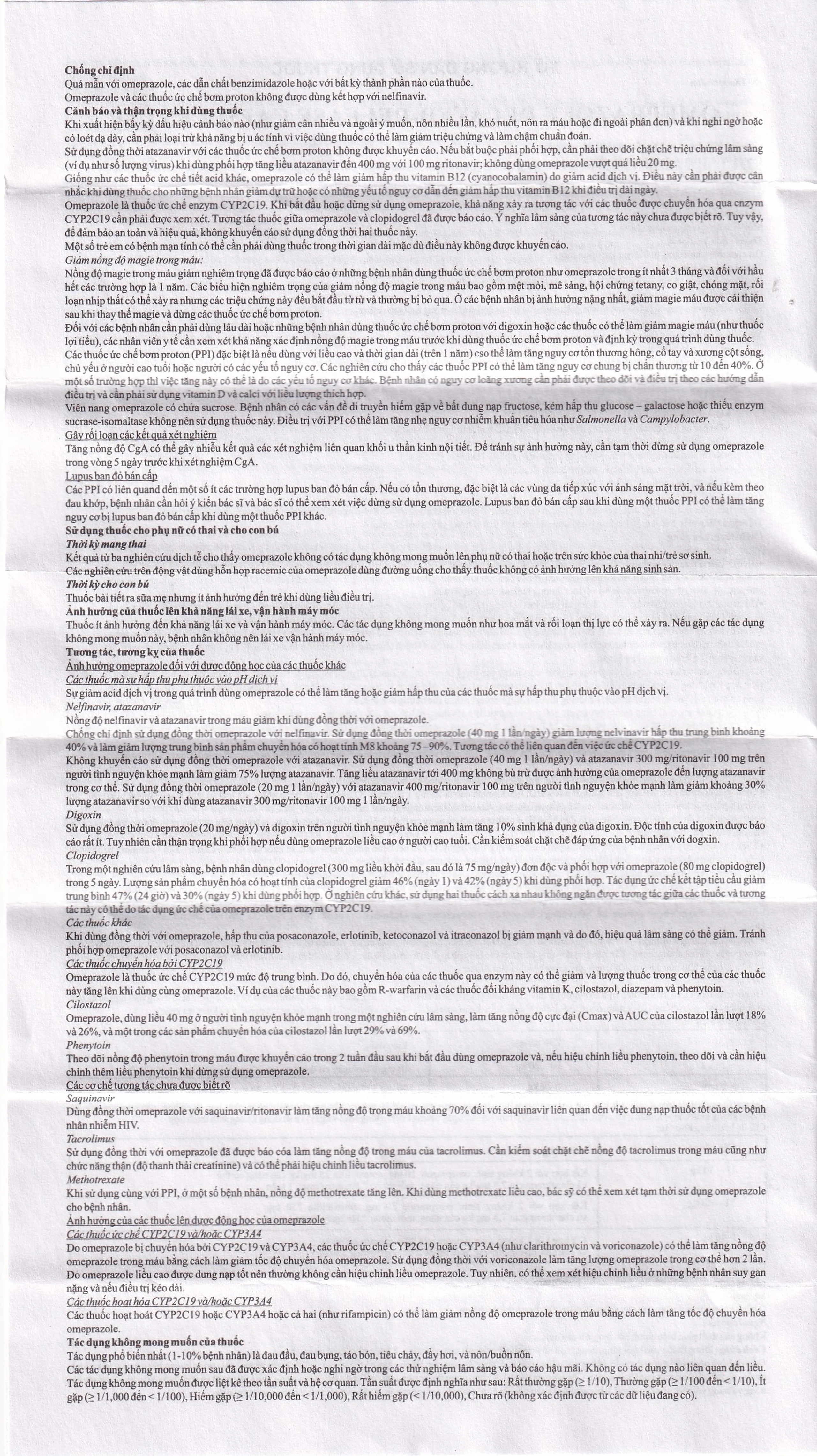 Thuốc Omeprazole 20mg Delayed Release Brawn điều trị loét dạ dày tá tràng (10 vỉ x 10 viên)