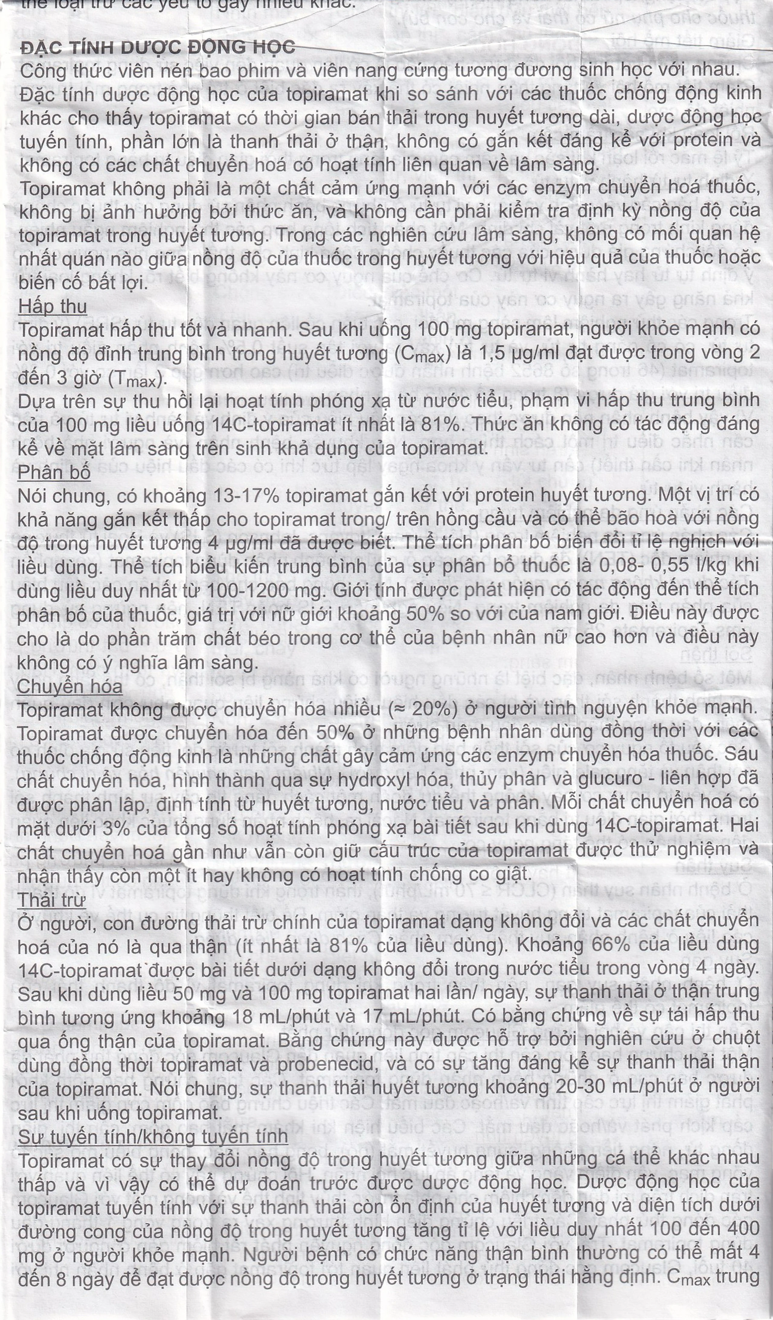 Thuốc Pms-Topiramate 25mg Pharmascience điều trị động kinh cục bộ, dự phòng đau nửa đầu (6 vỉ x 10 viên)
