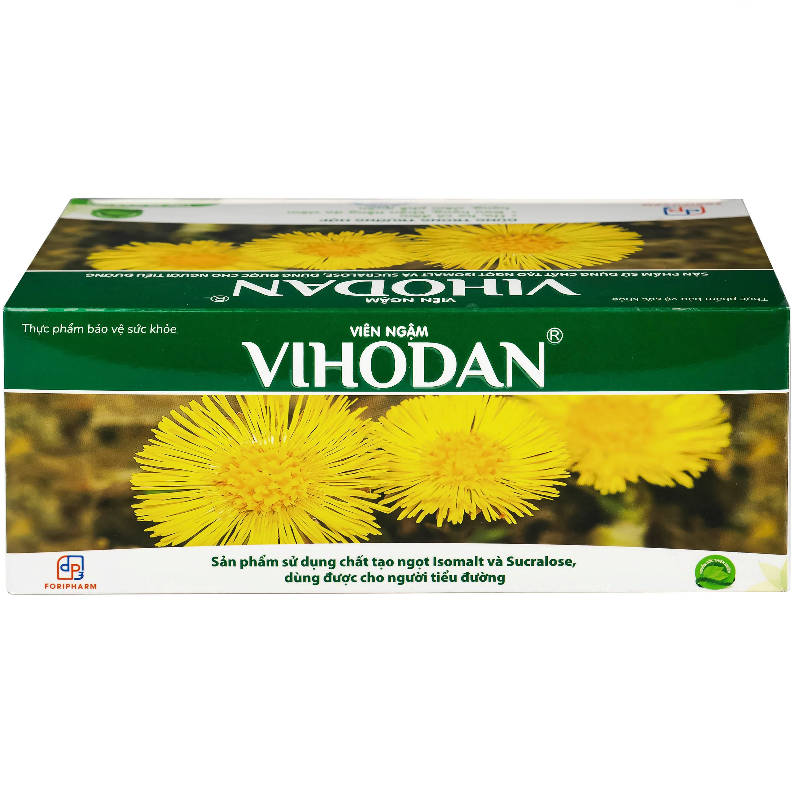 Viên ngậm Vihodan TW3 giúp nhuận phế, hỗ trợ giảm ho, giúp giảm đờm, giảm đau họng (20 vỉ x 5 viên) 3