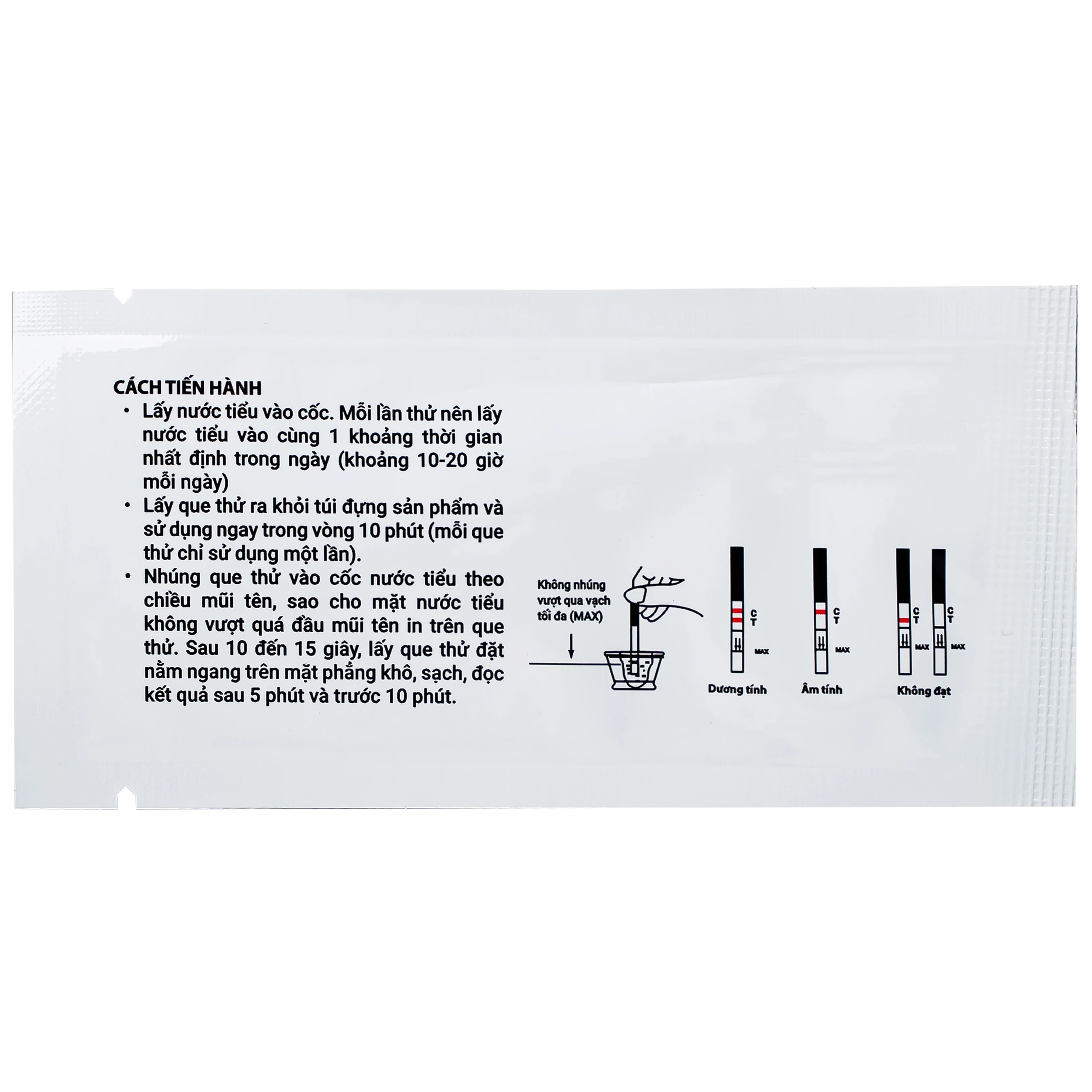 Que thử rụng trứng Safefit test (7 cái) dùng xác định ngày rụng trứng nhanh chóng, đơn giản 13