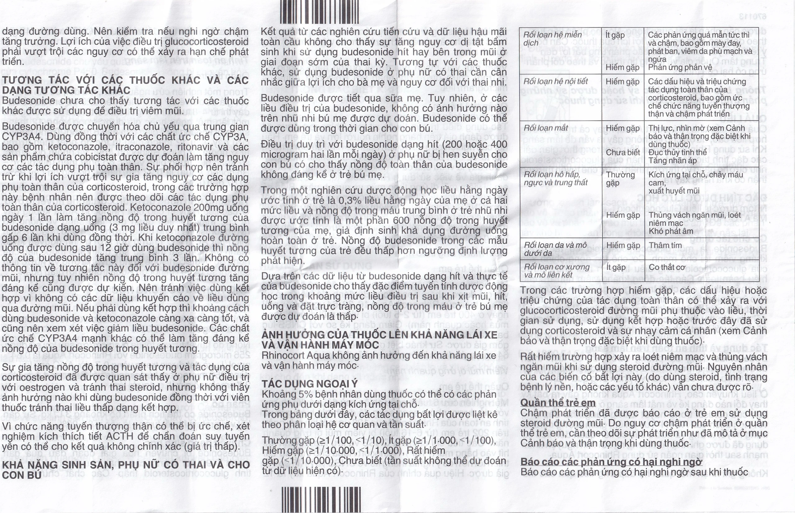 Thuốc Rhinocort Aqua 64mcg McNeil điều trị trong các trường hợp viêm mũi dị ứng quanh năm và viêm mũi dị ứng theo mùa (120 liều)