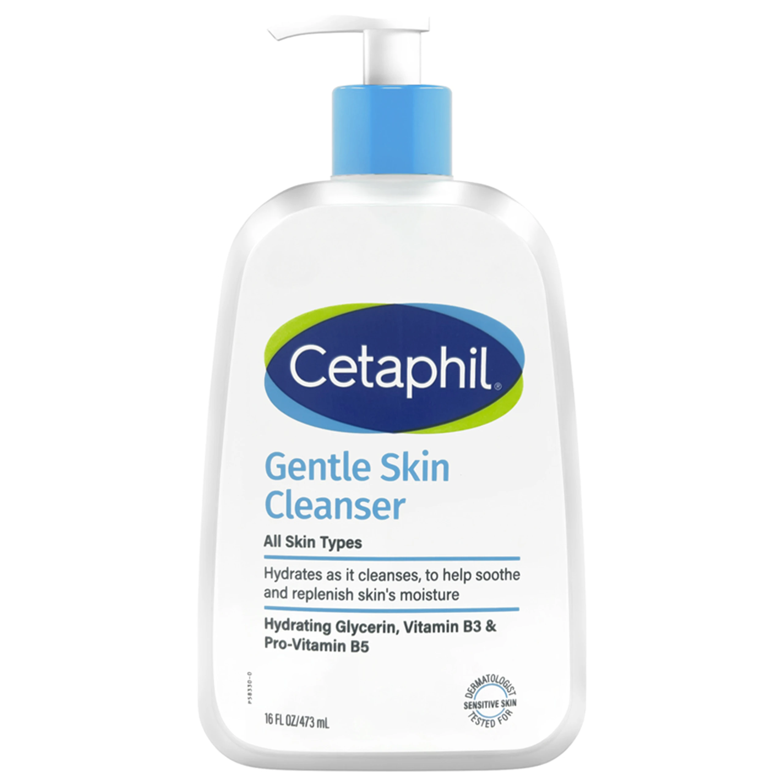 Sữa rửa mặt dịu nhẹ Cetaphil Gentle Skin Cleanser bổ sung độ ẩm dành cho mọi loại da (473ml) 1