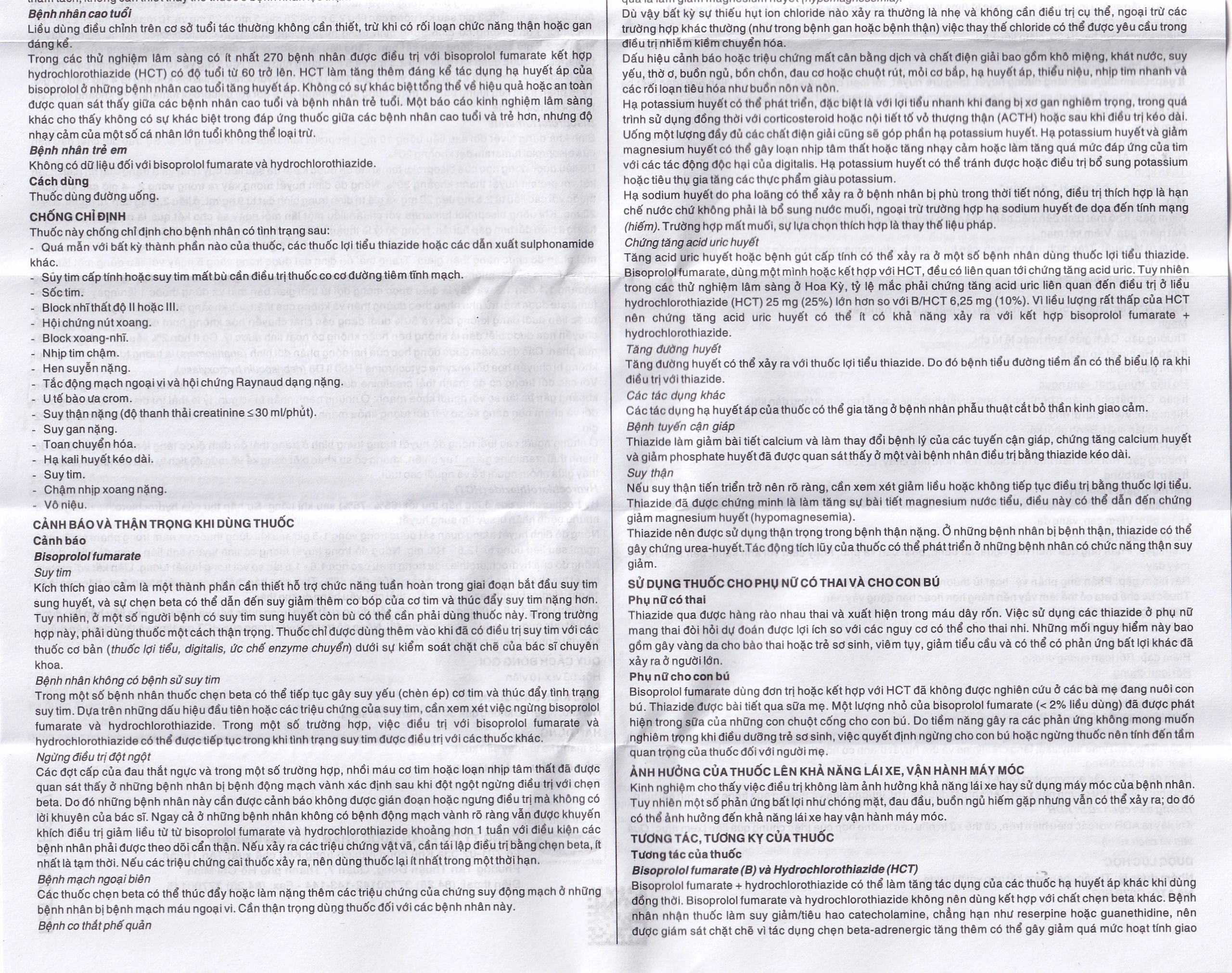 Thuốc Savi Prolol Plus HCT 5/6.25 kiểm soát tình trạng tăng huyết áp (3 vỉ x 10 viên)