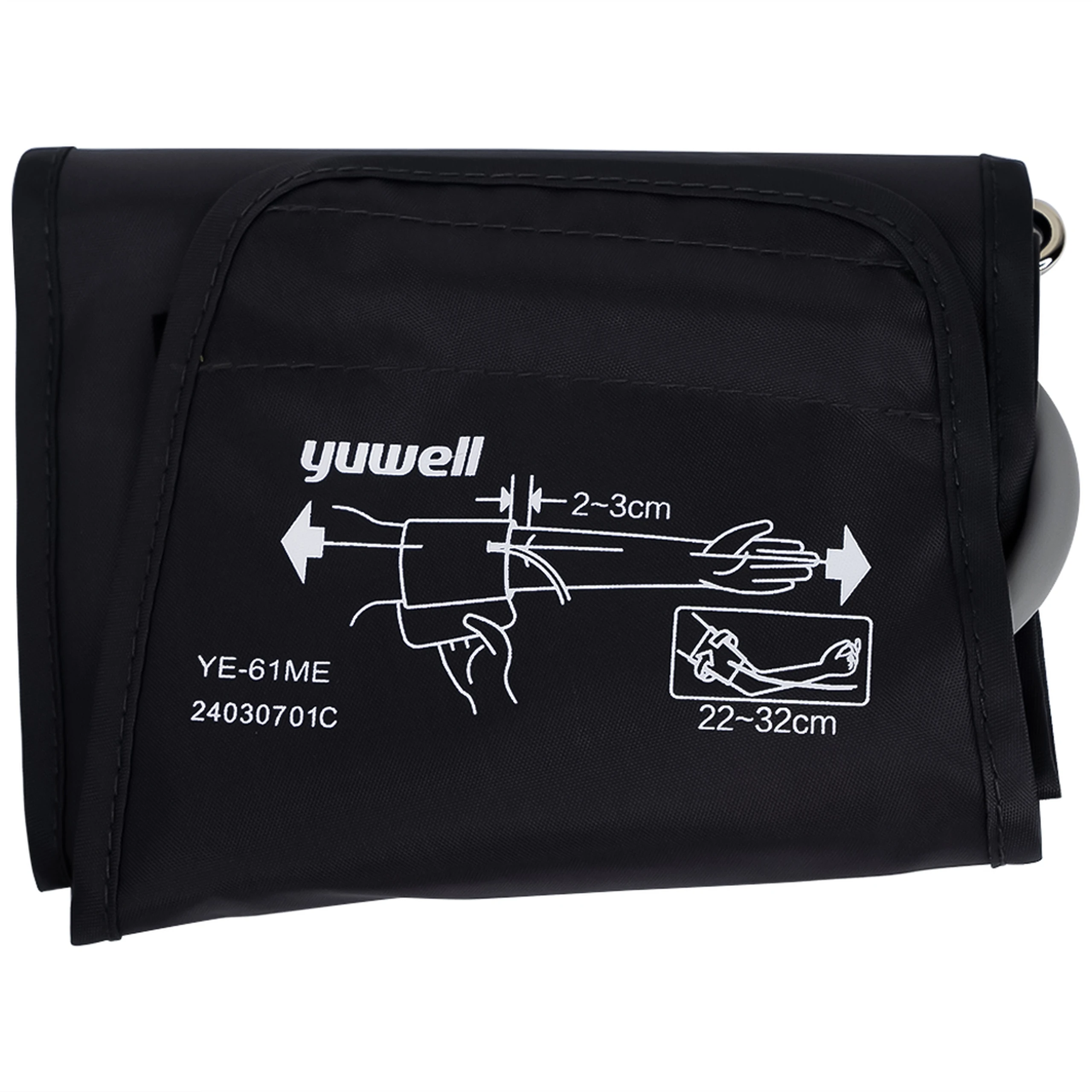 Máy đo huyết áp bắp tay Yuwell YE610D hỗ trợ đo huyết áp, nhịp tim