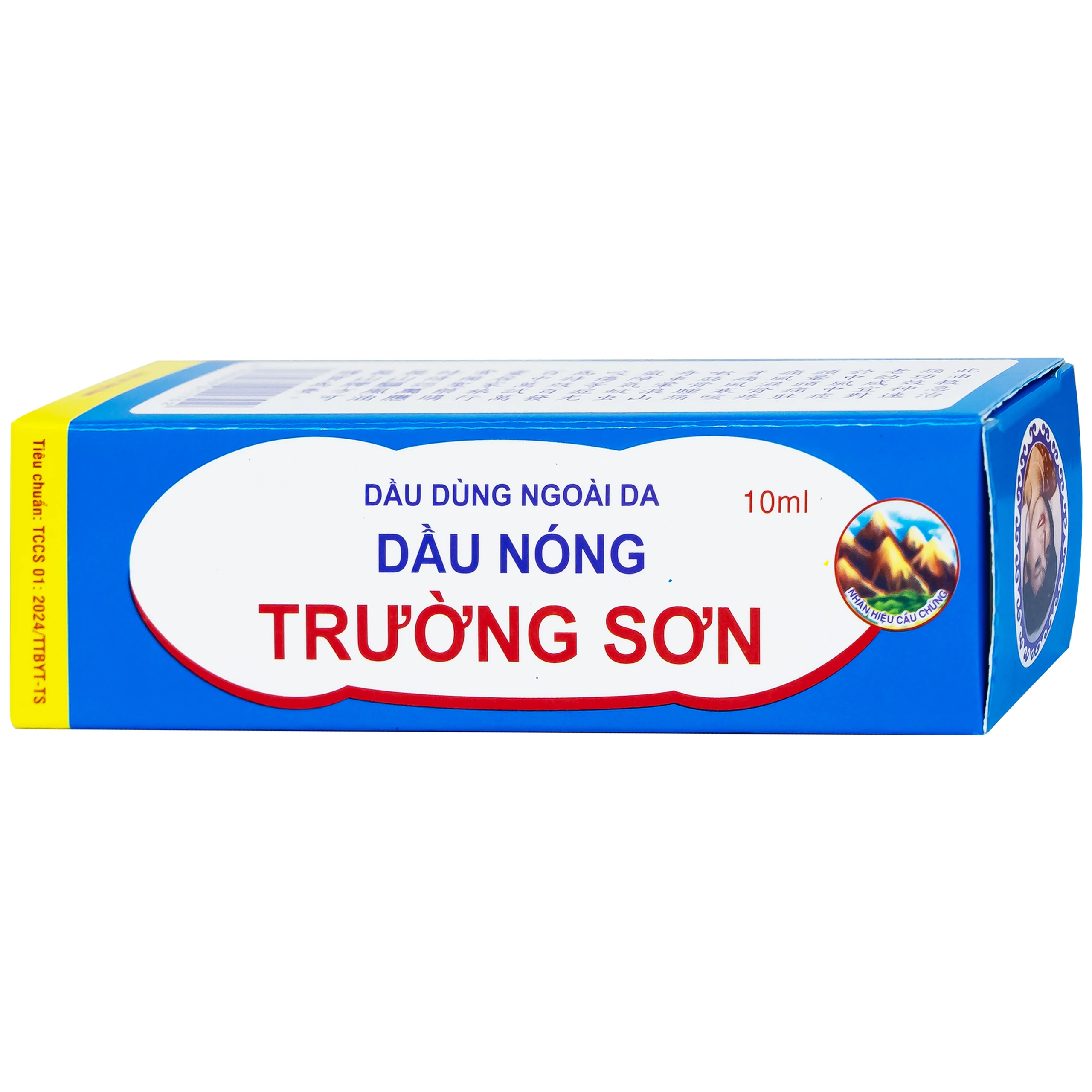 Dầu gió nóng Trường Sơn 10ml giúp giảm đau nhức, sổ mũi, chóng mặt, say tàu xe