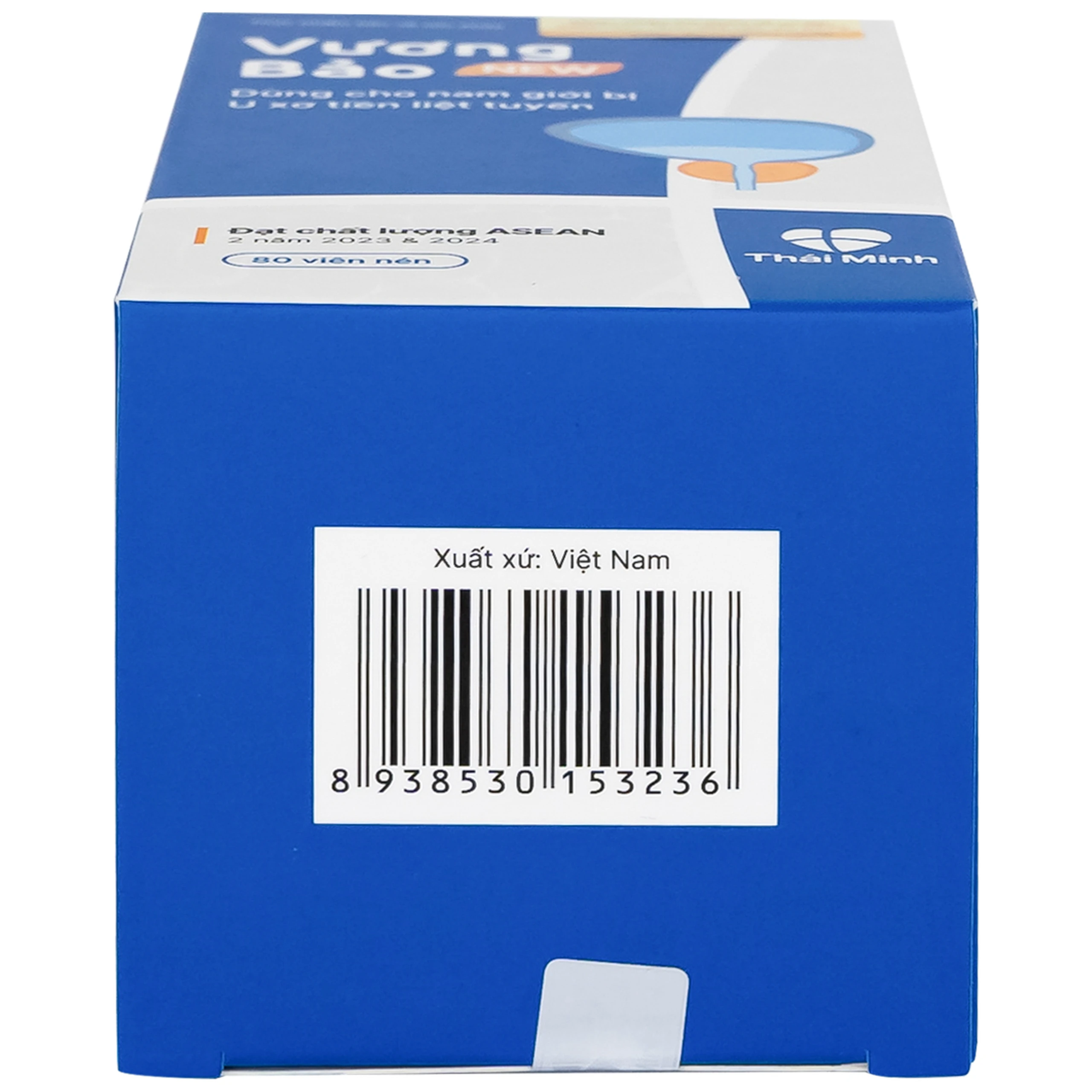 Viên uống giảm u xơ tiền liệt tuyến Vương Bảo (80 viên)