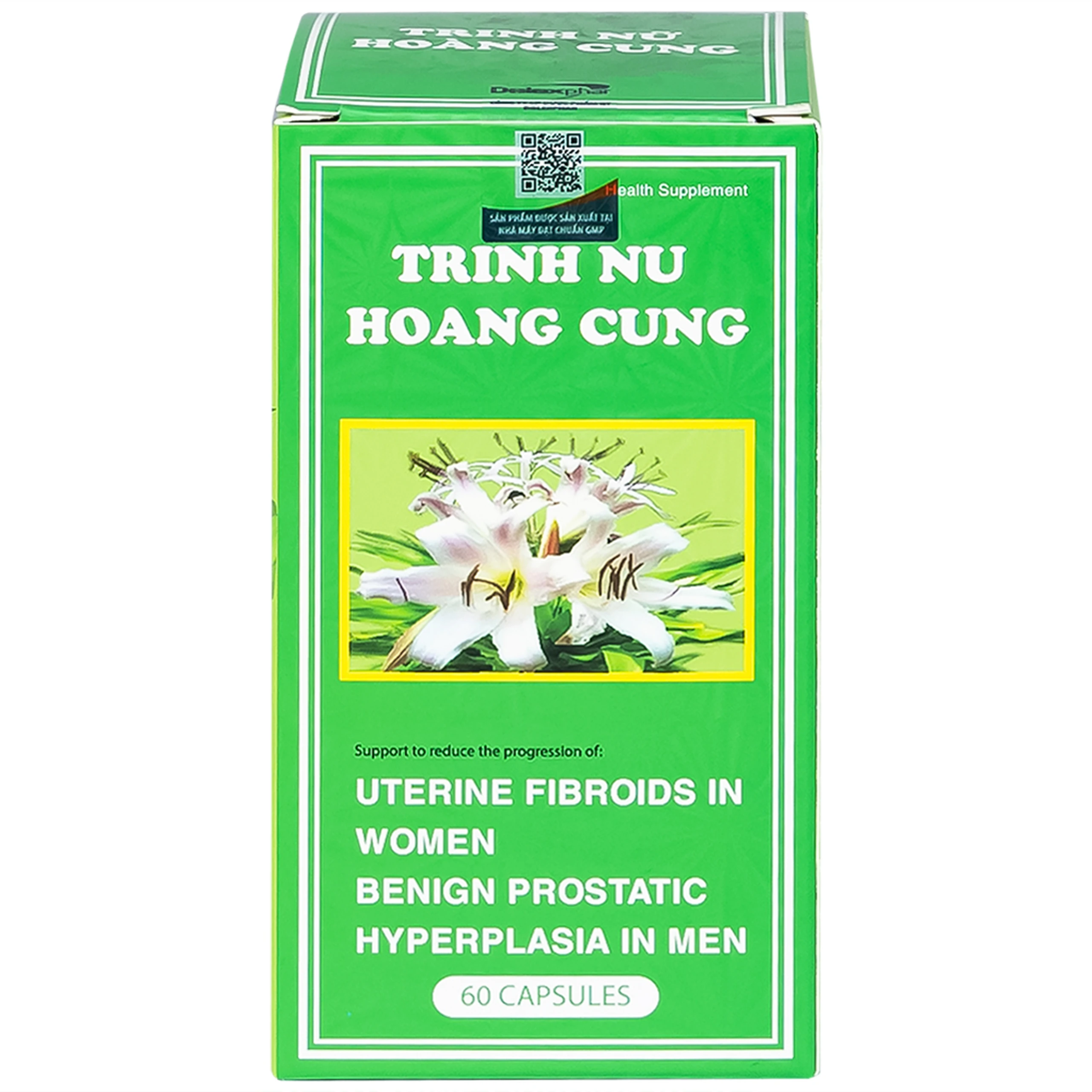 Viên hỗ trợ giảm sự tiến triển của u xơ tử cung Trinh Nữ Hoàng Cung Dolexphar (60 viên)