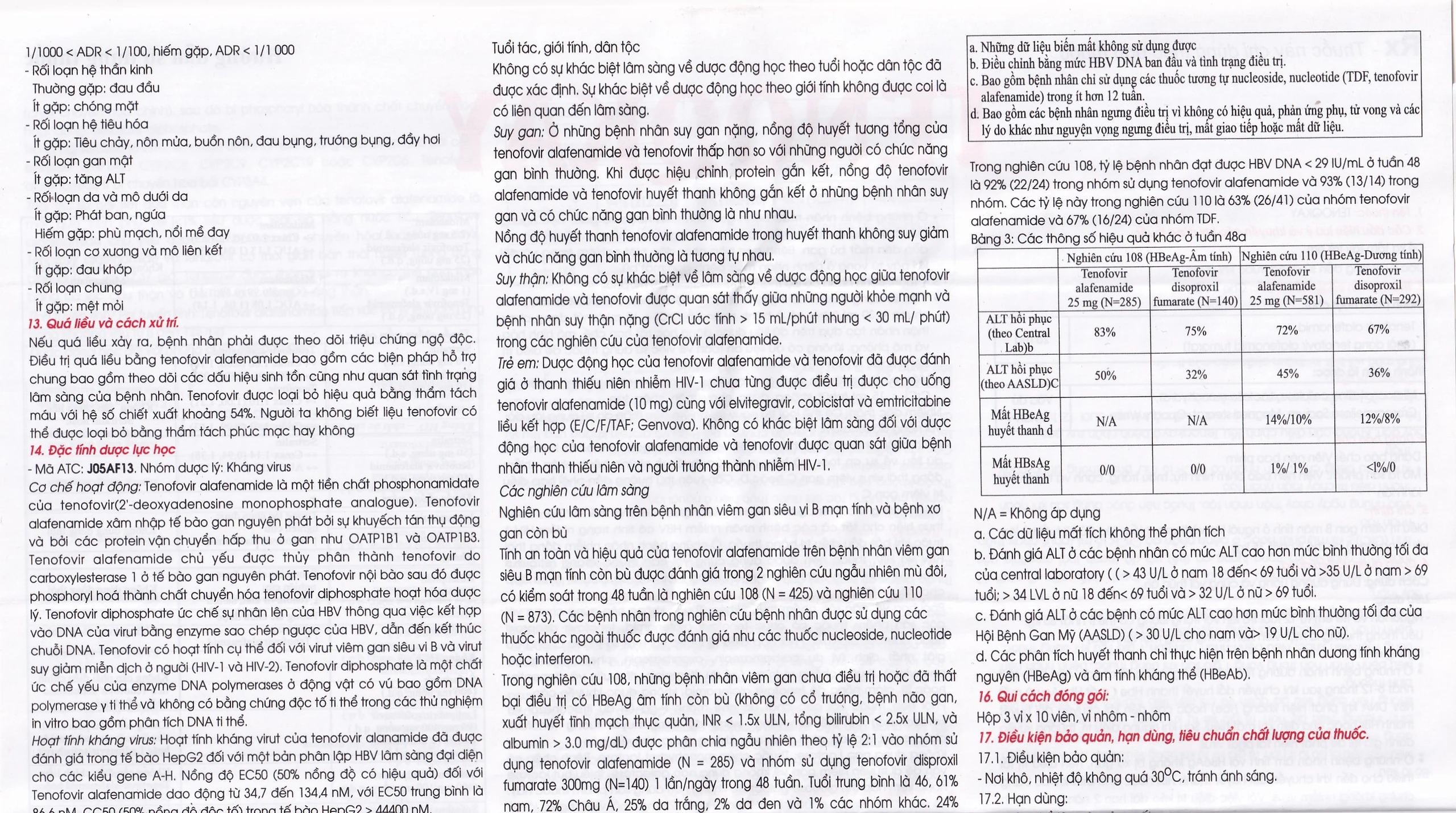 Thuốc Tenoqkay 25mg Phương Đông điều trị bệnh viêm gan siêu vi B mạn tính (3 vỉ x 10 viên)
