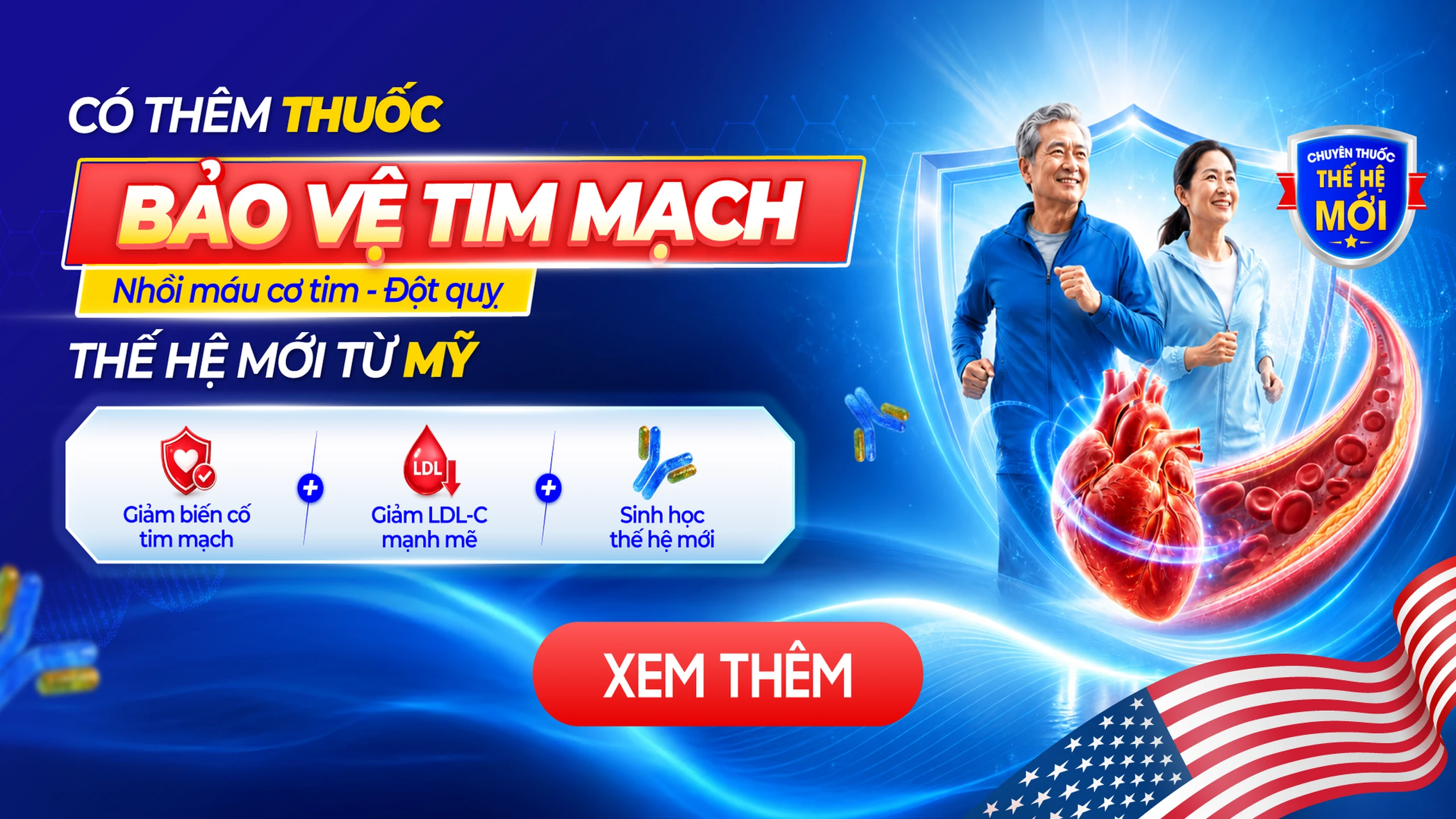 Long Châu đưa giải pháp kiểm soát mỡ máu thế hệ mới từ Hoa Kỳ về Việt Nam, mở thêm hy vọng cho bệnh nhân tim mạch