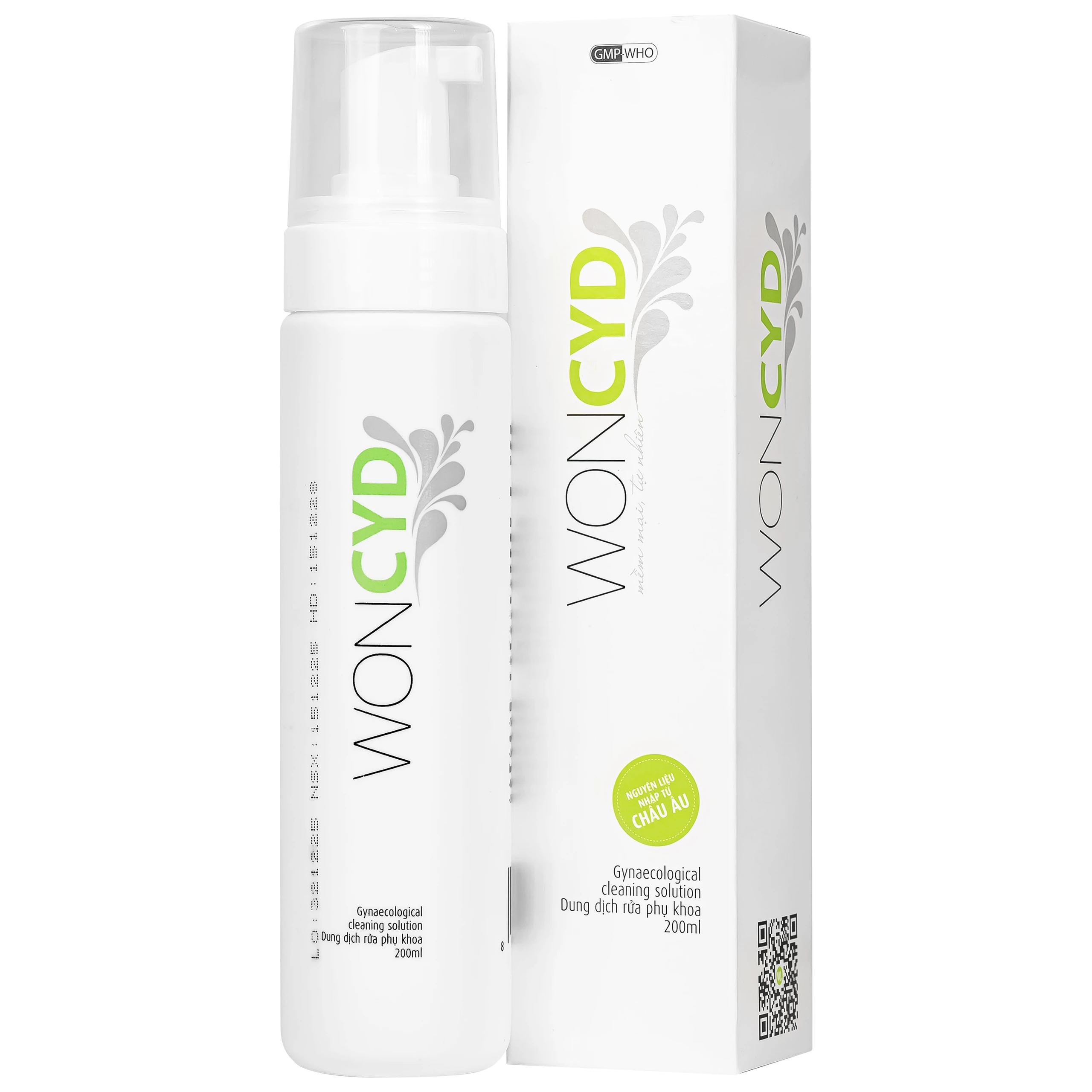 Dung dịch vệ sinh phụ nữ Woncyd phòng và điều trị viêm nhiễm đường sinh dục (200ml)