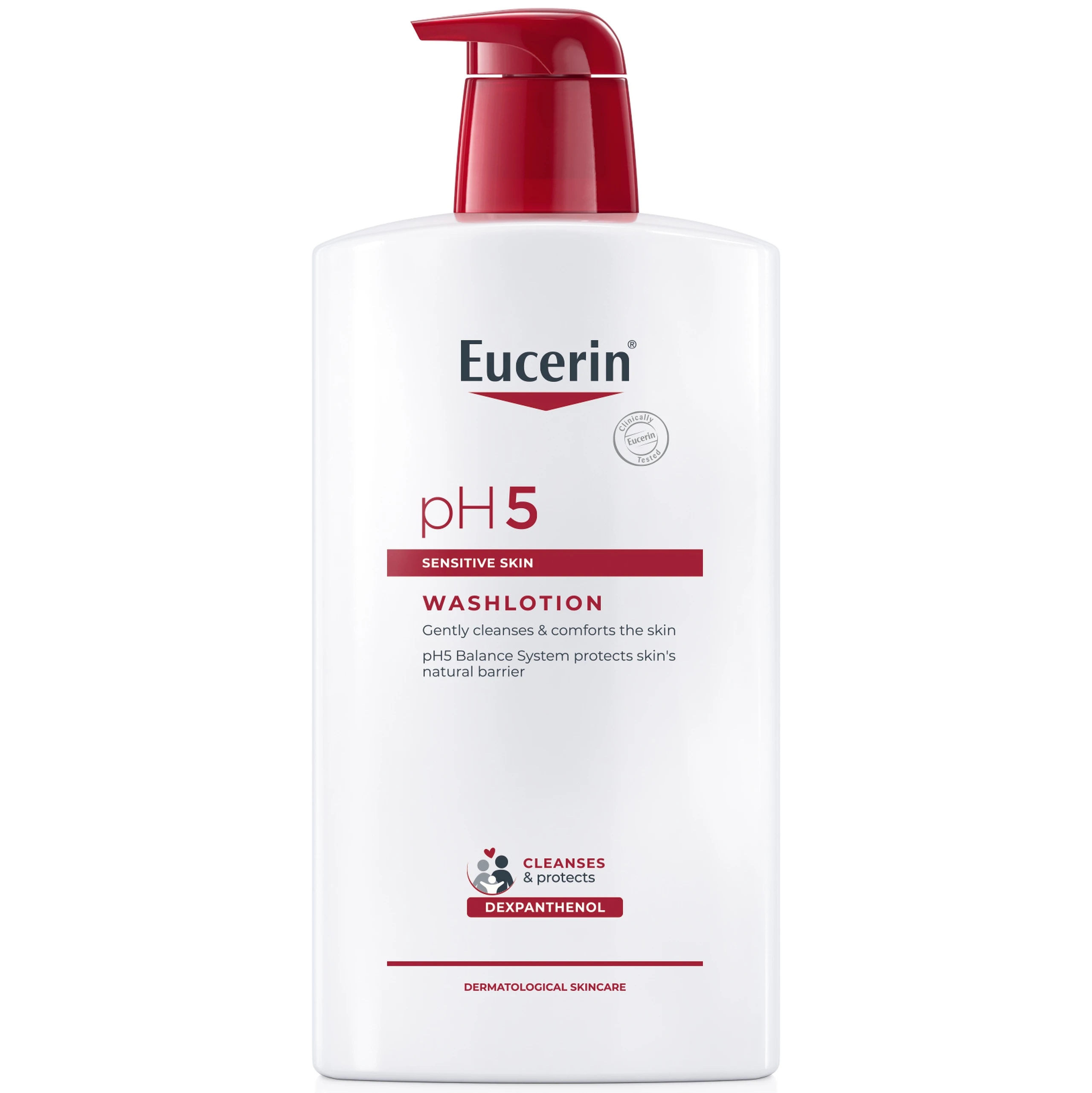 Sữa tắm Eucerin pH5 WashLotion Preserves Skin Resilience dành cho da nhạy cảm (1000ml)