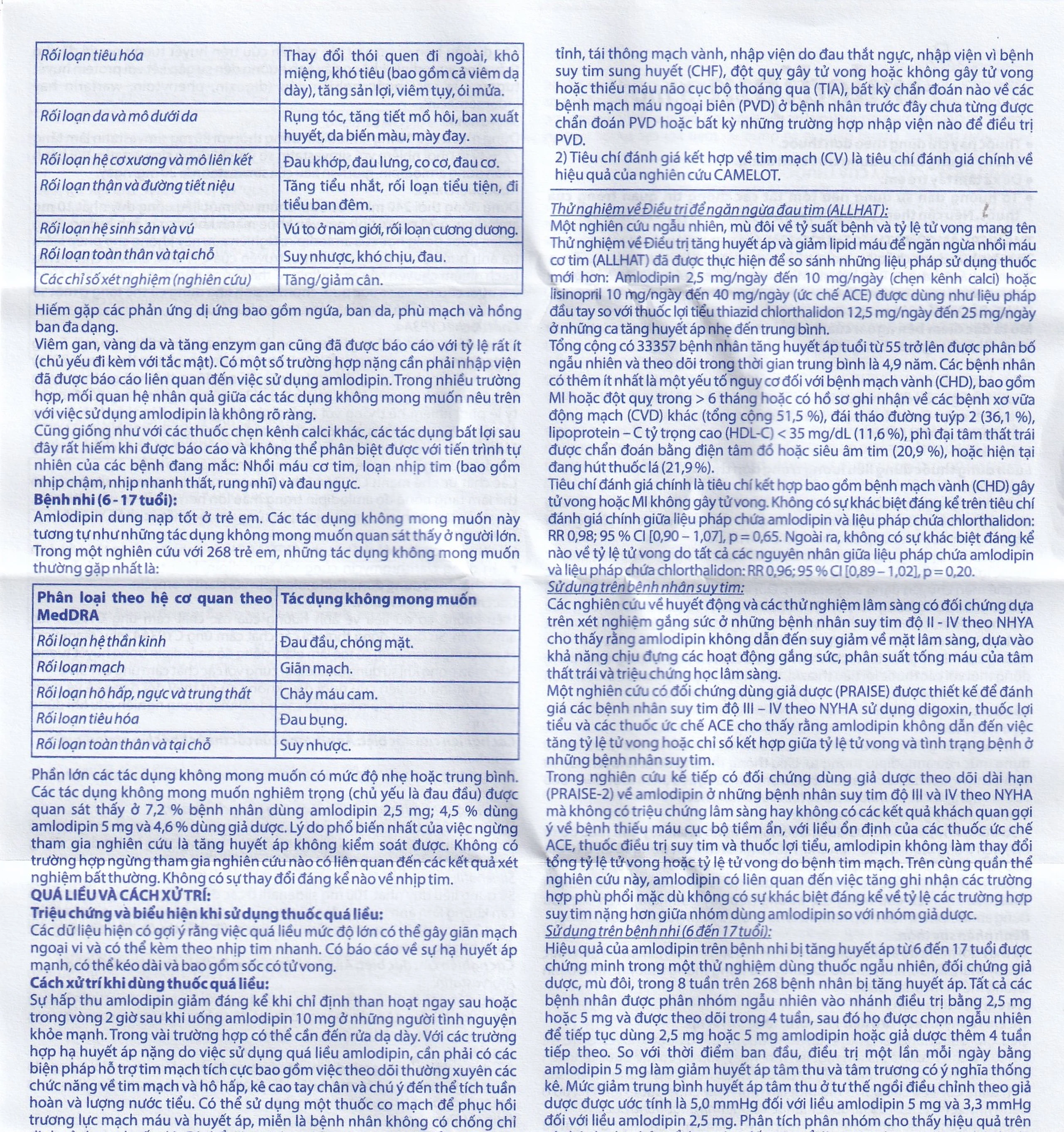 Thuốc Amlodipin 5mg Domesco điều trị tăng huyết áp, đau thắt ngực (3 vỉ x 10 viên)