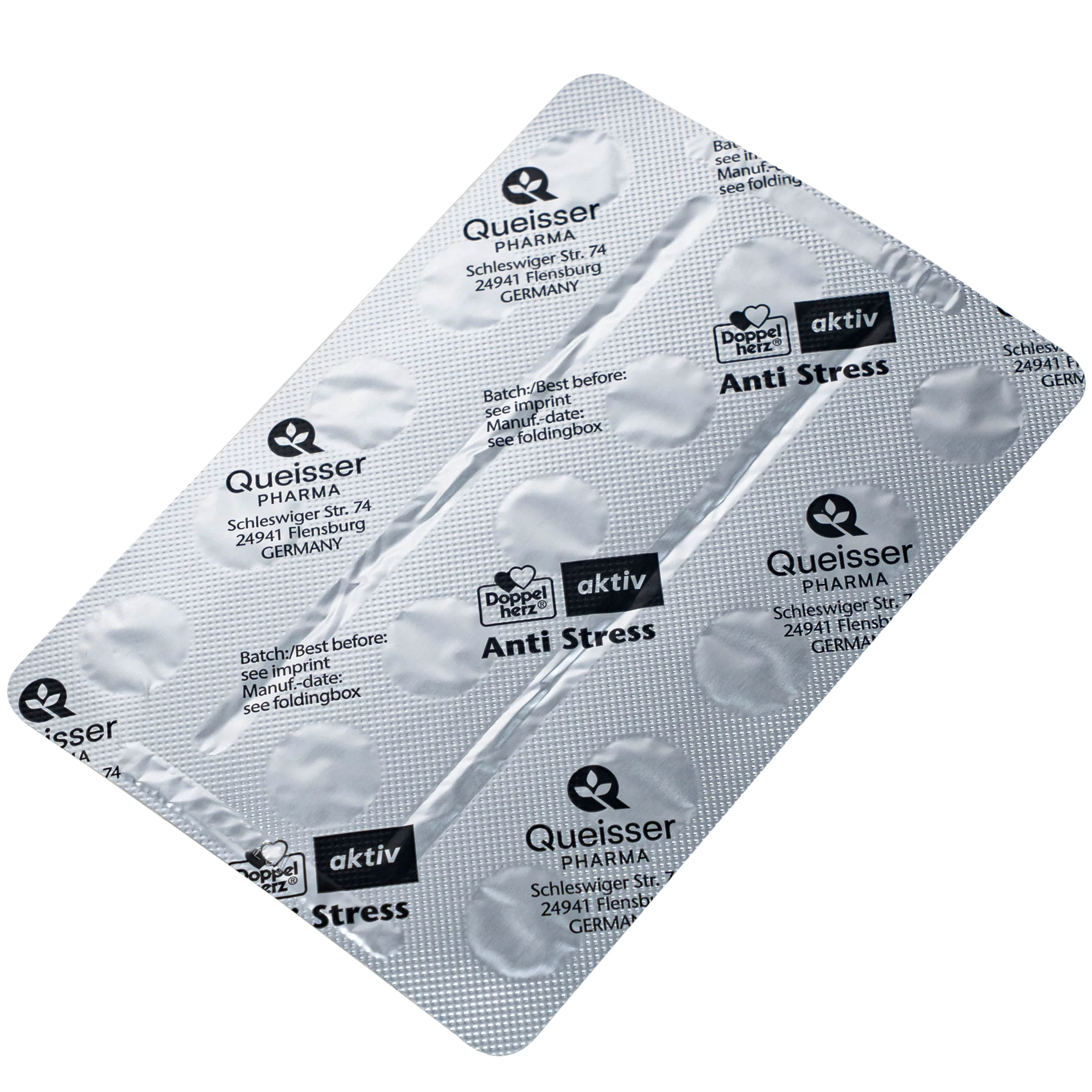 Viên uống hỗ trợ giảm căng thẳng Anti Stress Doppelherz (2 vỉ x 15 viên)