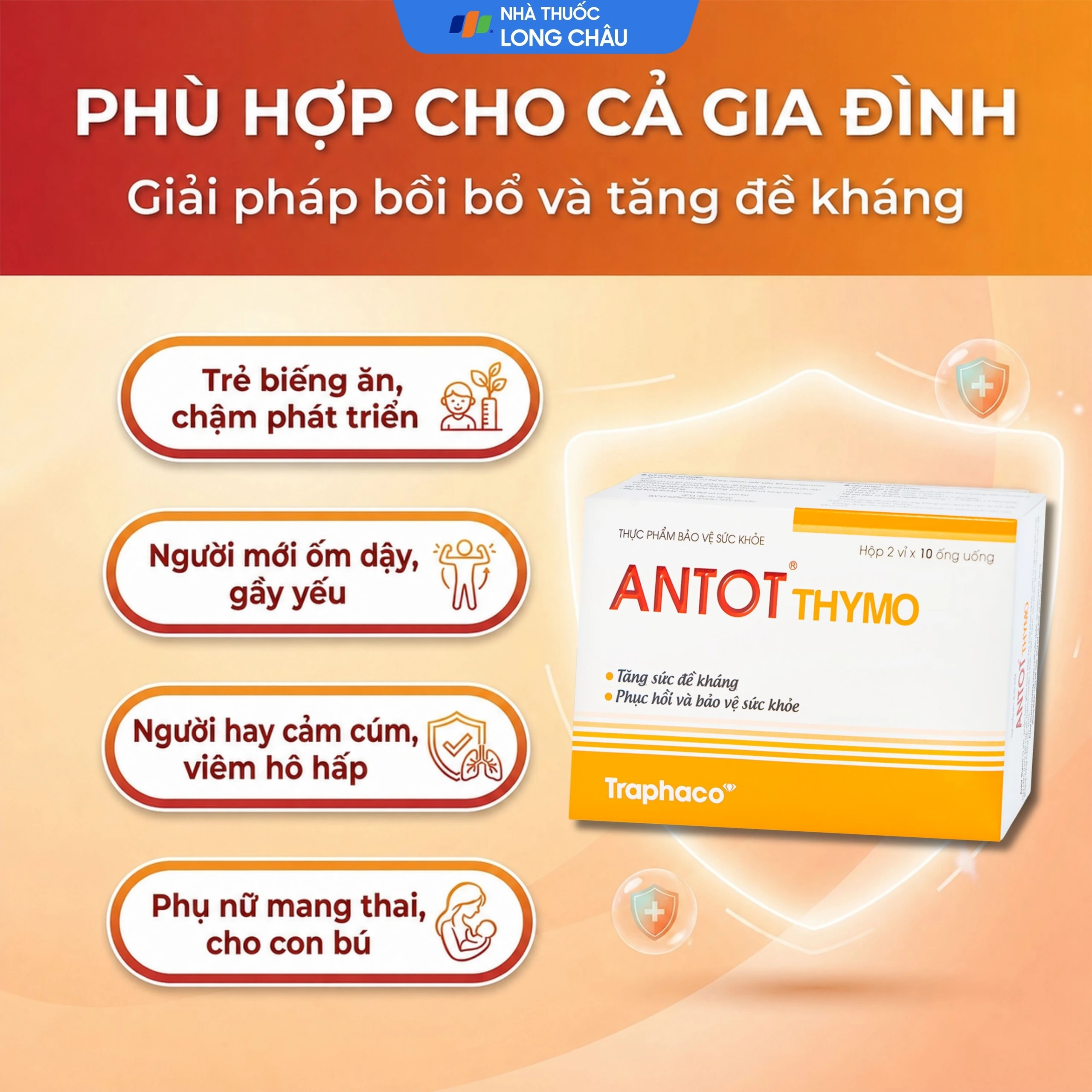 Dung dịch giúp ăn ngon miệng Antot Thymo Traphaco (2 vỉ x 10 ống) 4