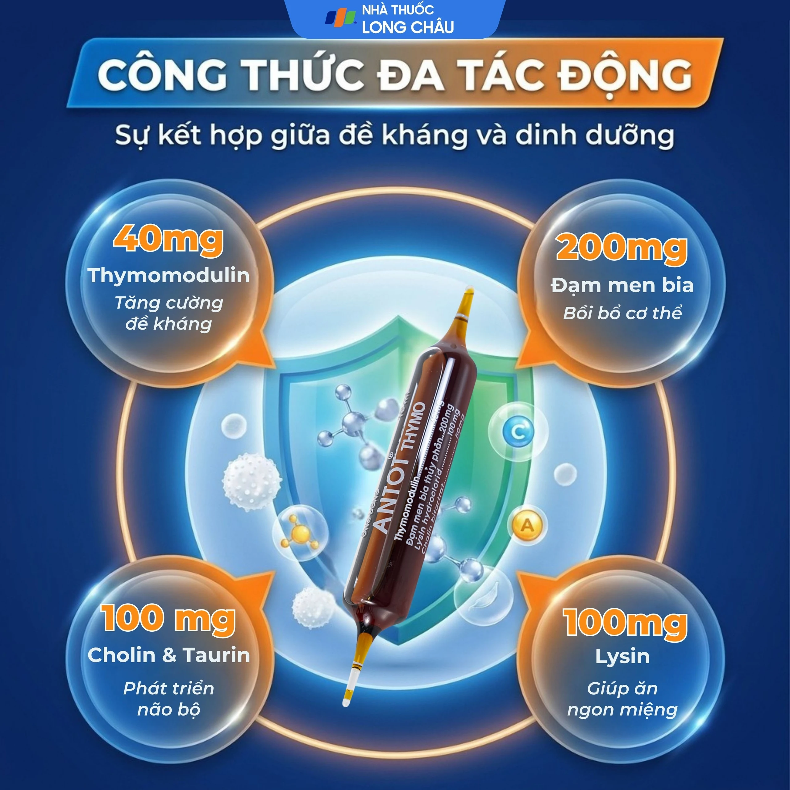 Dung dịch giúp ăn ngon miệng Antot Thymo Traphaco (2 vỉ x 10 ống) 3