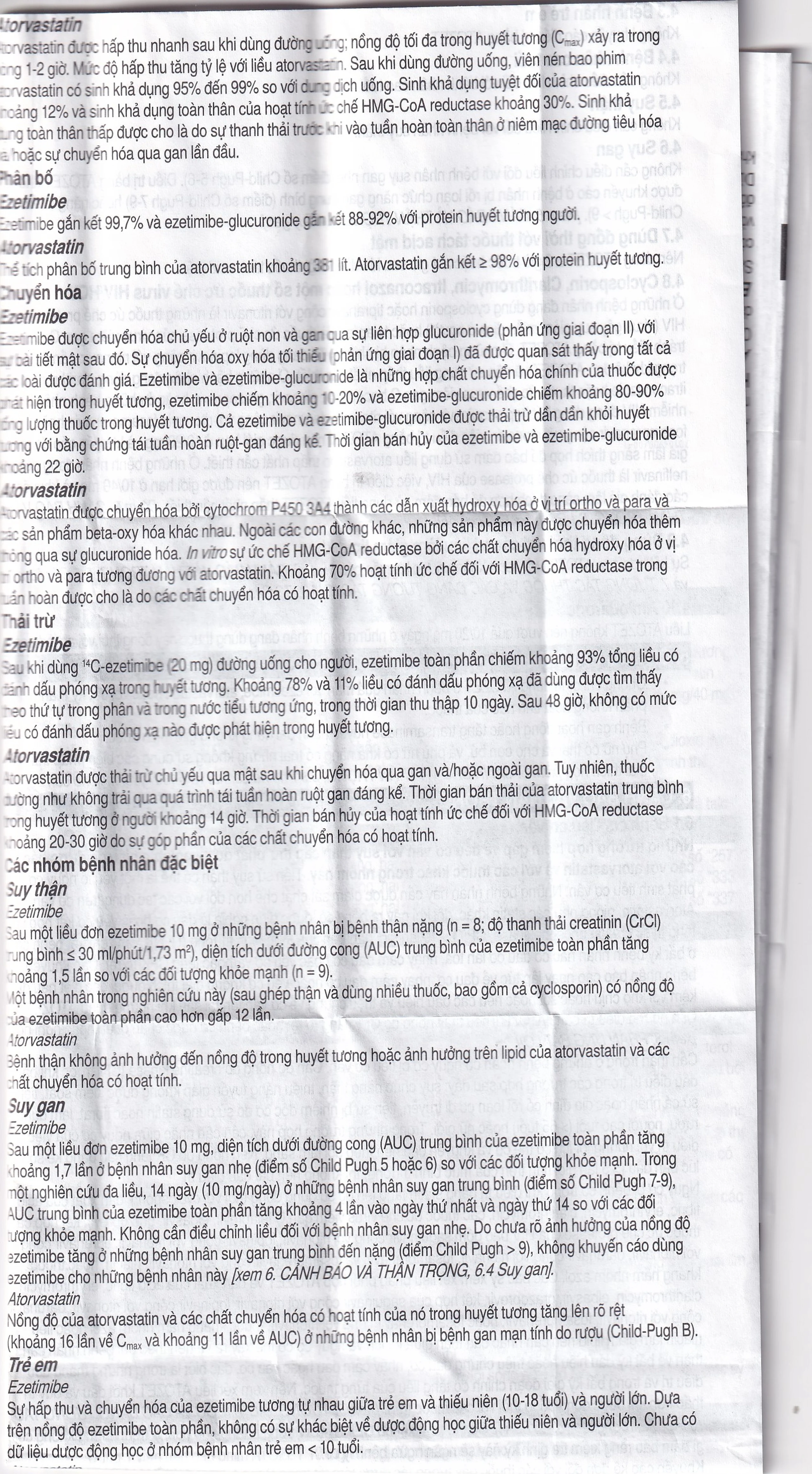 Thuốc Atozet 10mg/10mg MSD điều trị rối loạn mỡ máu, phòng ngừa các bệnh tim mạch (3 vỉ x 10 viên)