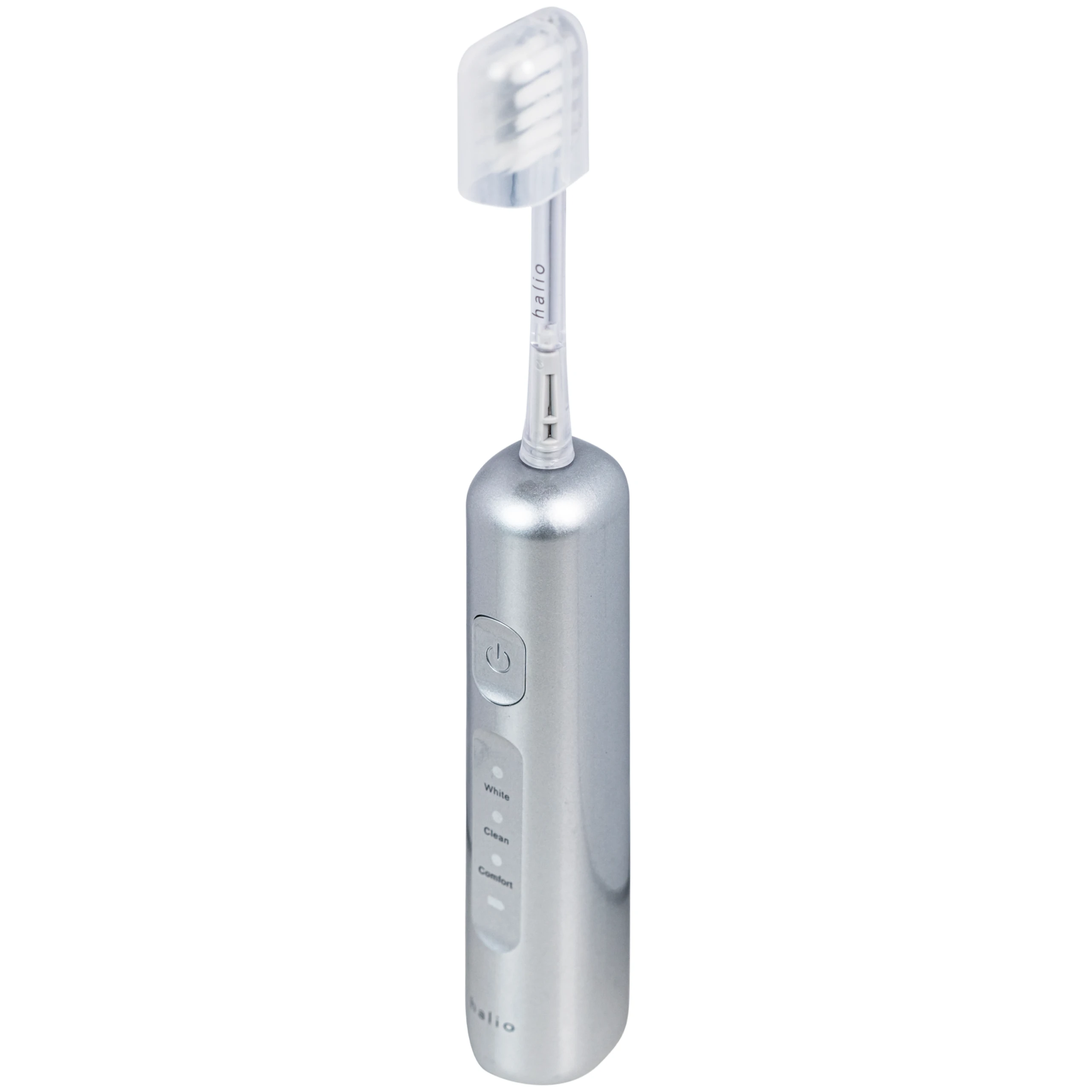 Bàn chải điện công nghệ chuyển động kép halio wave sonic electric toothbrush - silver frost (màu xám) 5