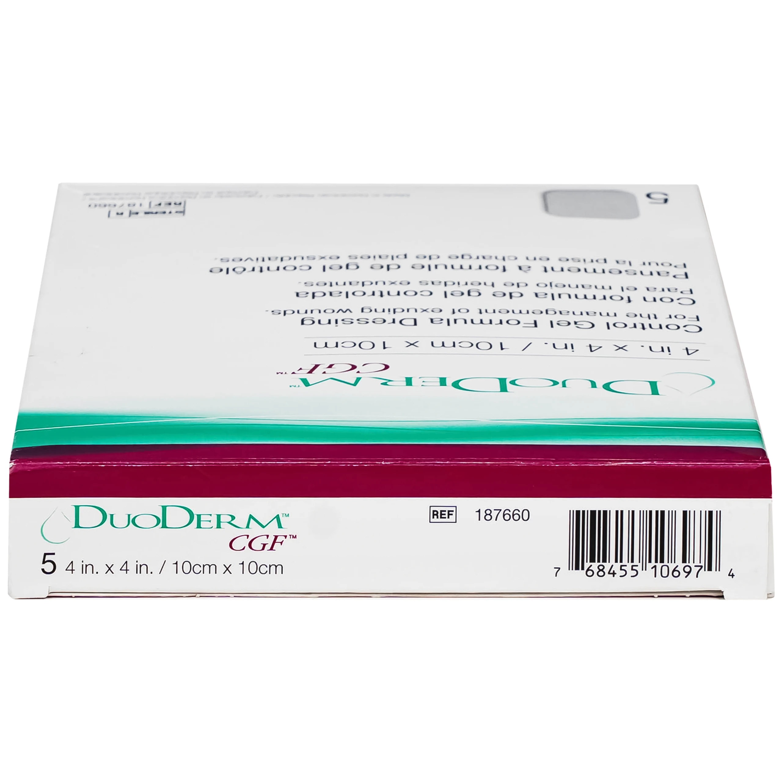 Băng dán vết thương Duoderm CGF 10x10cm (5 miếng) 11