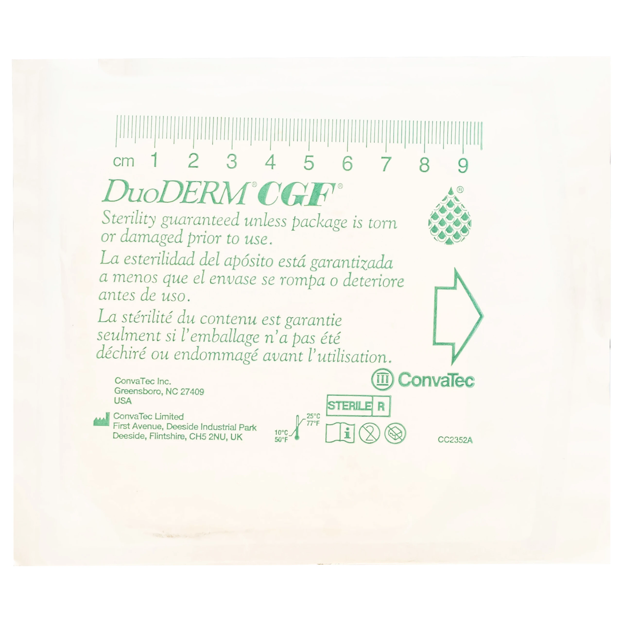 Băng dán vết thương Duoderm CGF 10x10cm (5 miếng) 1