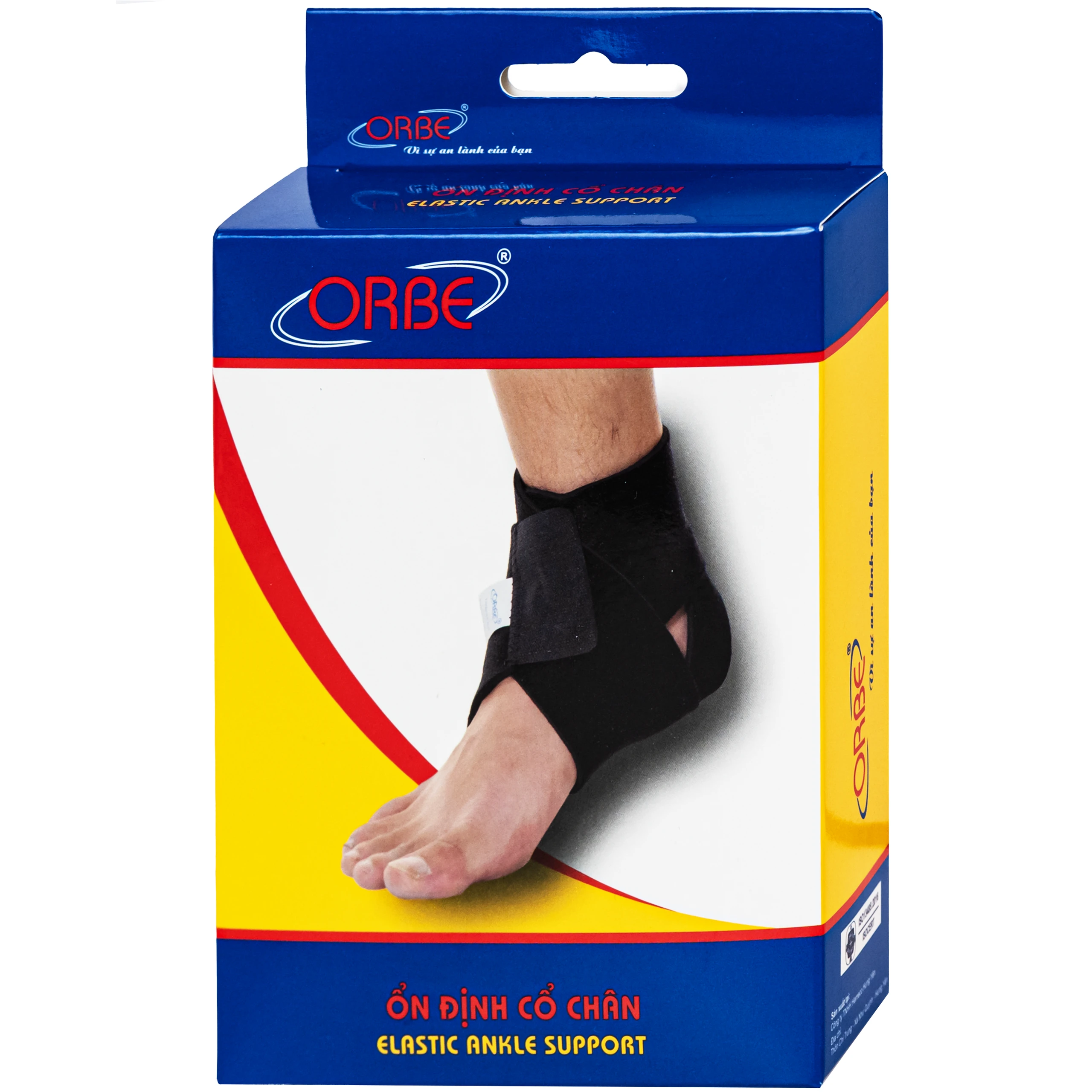 Băng ổn định cổ chân Elastic Ankle Support Orbe size L/XL 2