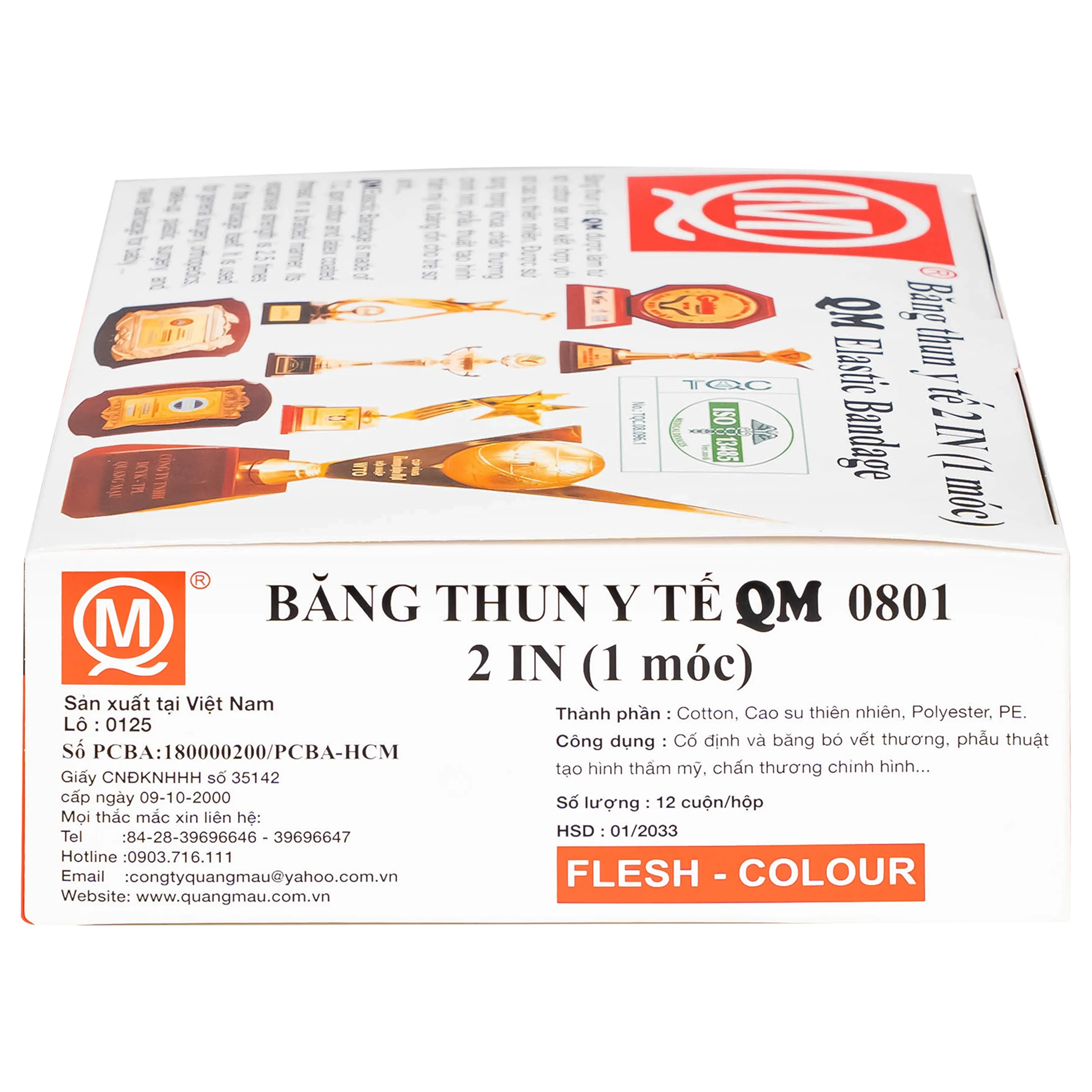 Băng thun 1 móc Quang Mậu QM 0801 (12 cuộn) 9