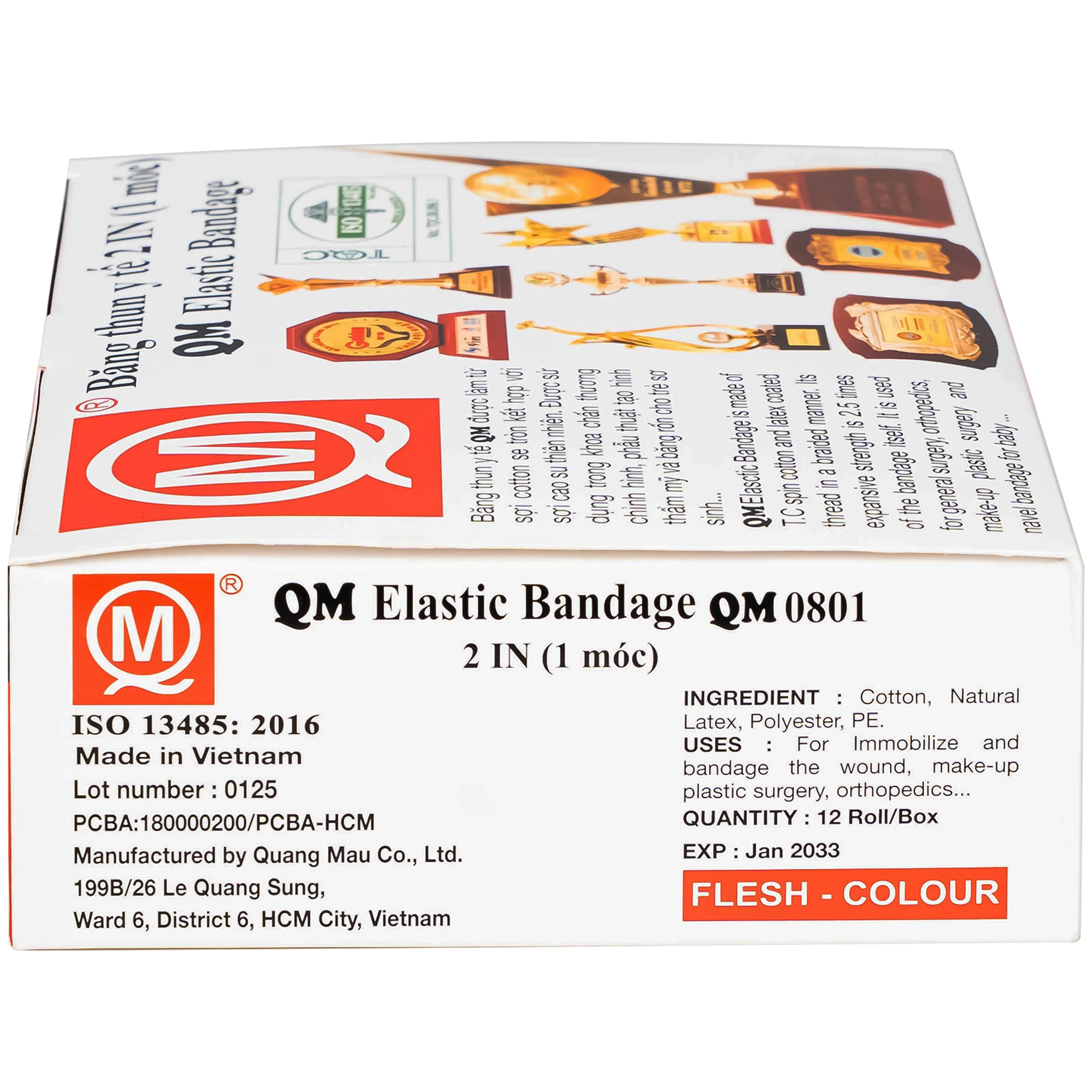 Băng thun 1 móc Quang Mậu QM 0801 (12 cuộn) 10