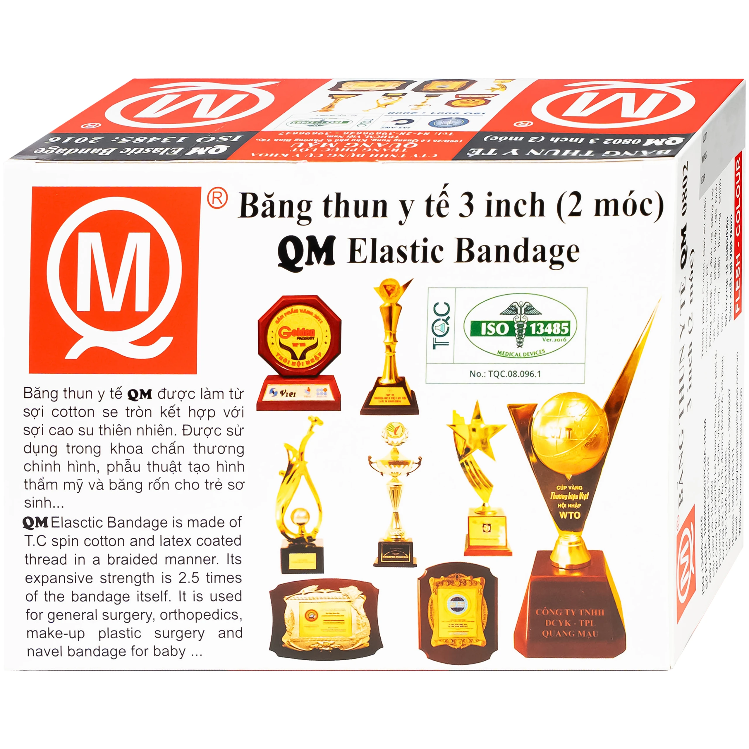 Băng thun 2 móc Quang Mậu (12 cuộn) 3