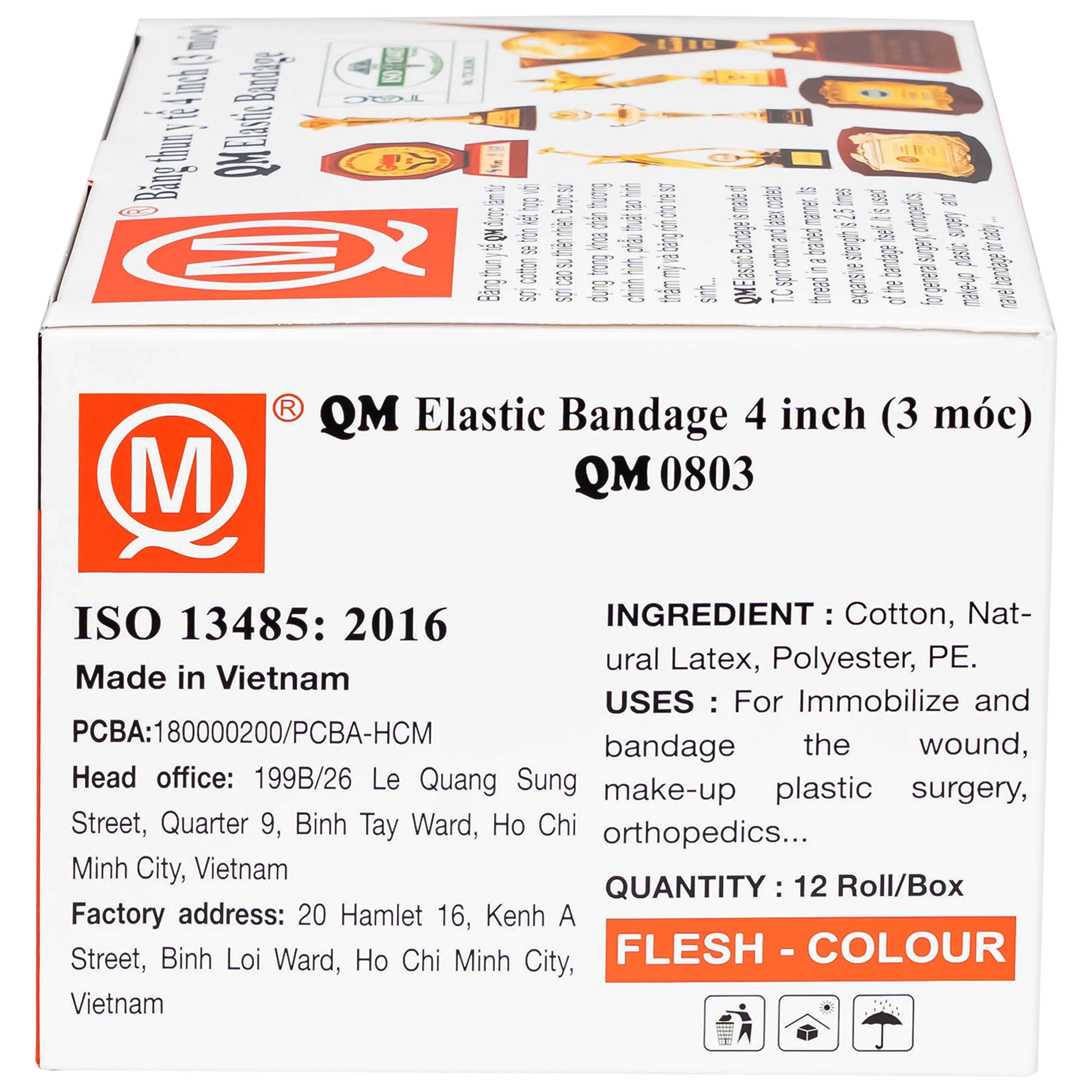 Băng thun 3 móc Quang Mậu (12 cuộn) 5