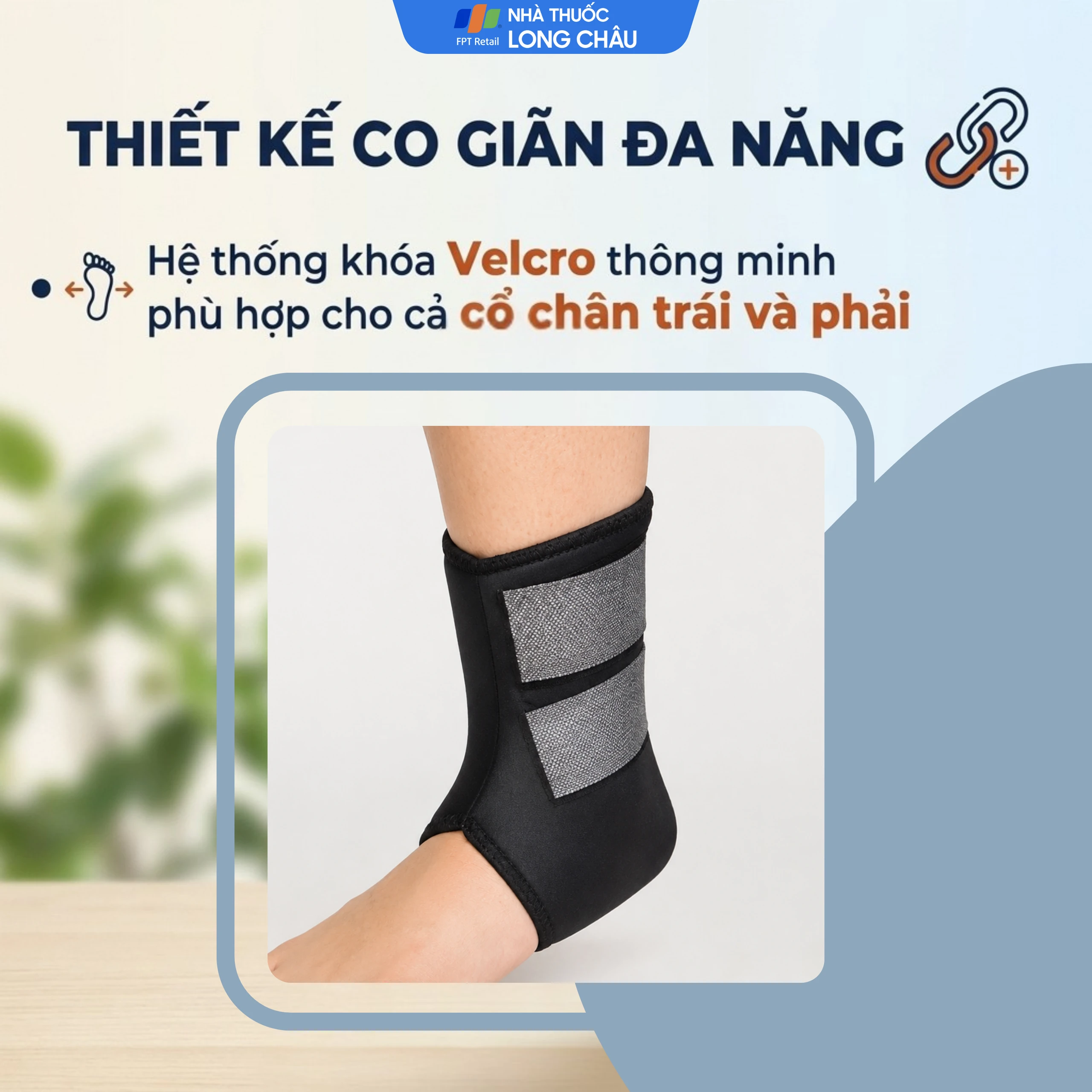 Băng thun cổ chân Gia Hưng 4