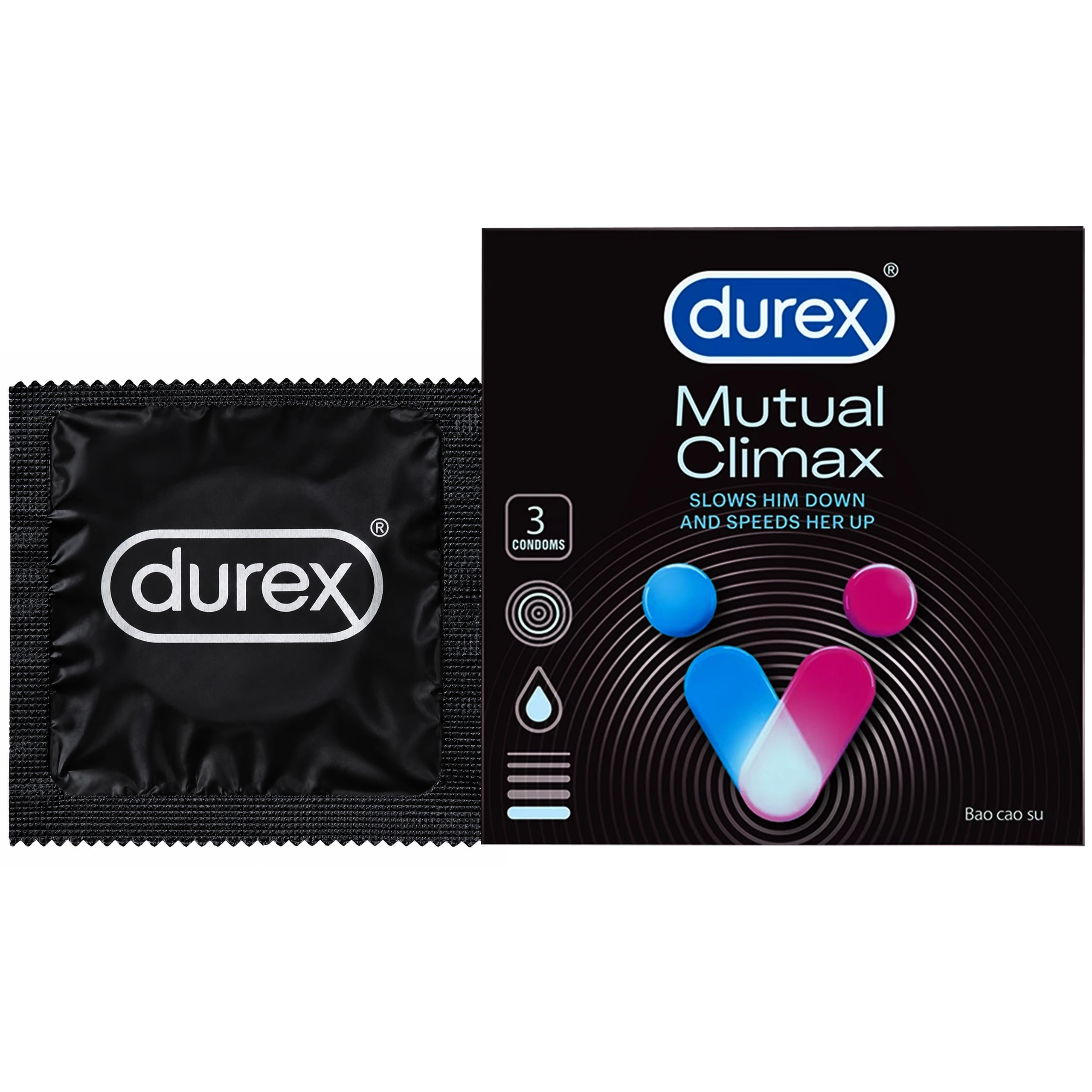 Bao cao su Durex mutual climax (3 cái) 1