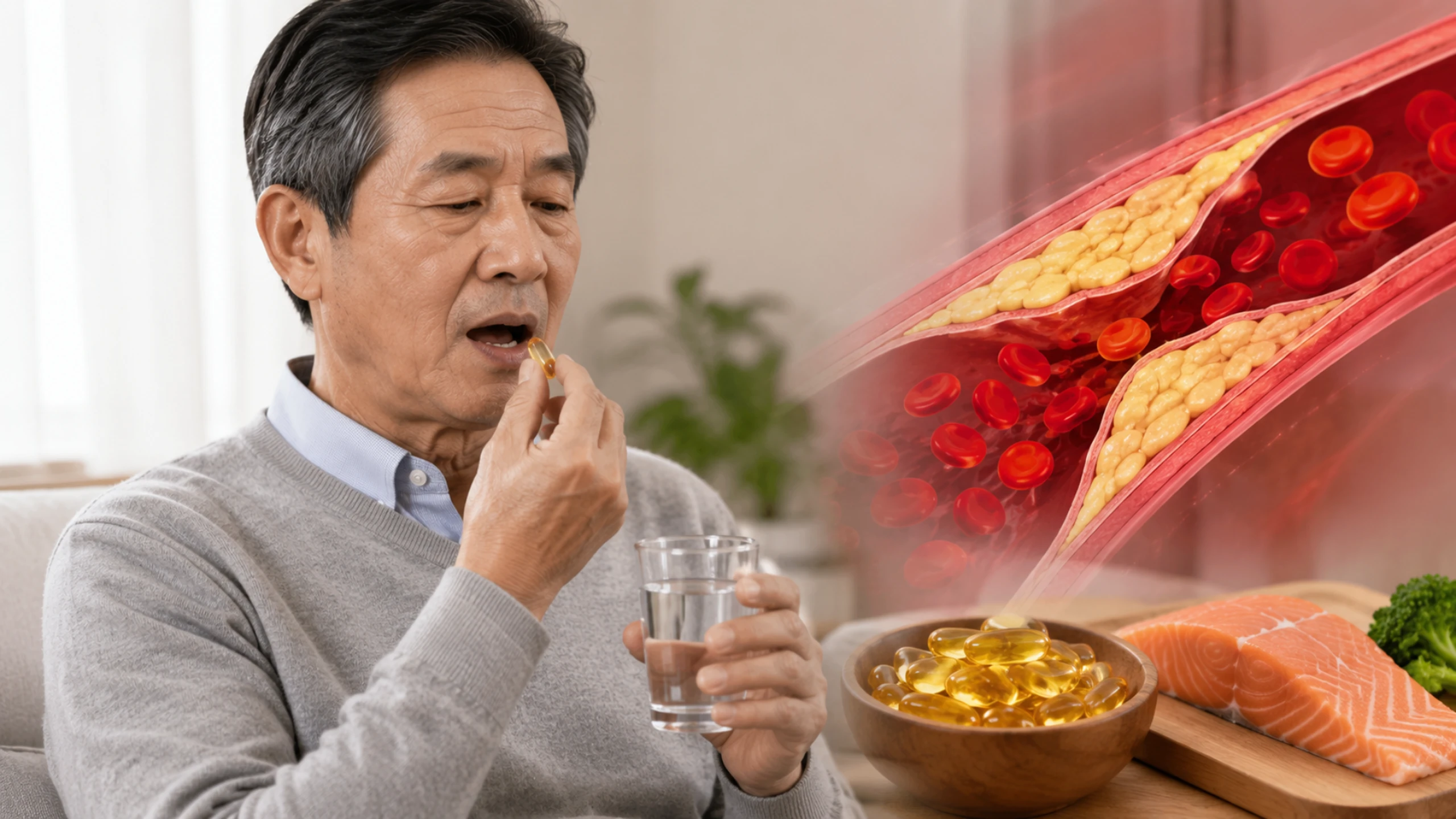 Bị mỡ máu cao có nên uống omega-3 mỗi ngày không?
