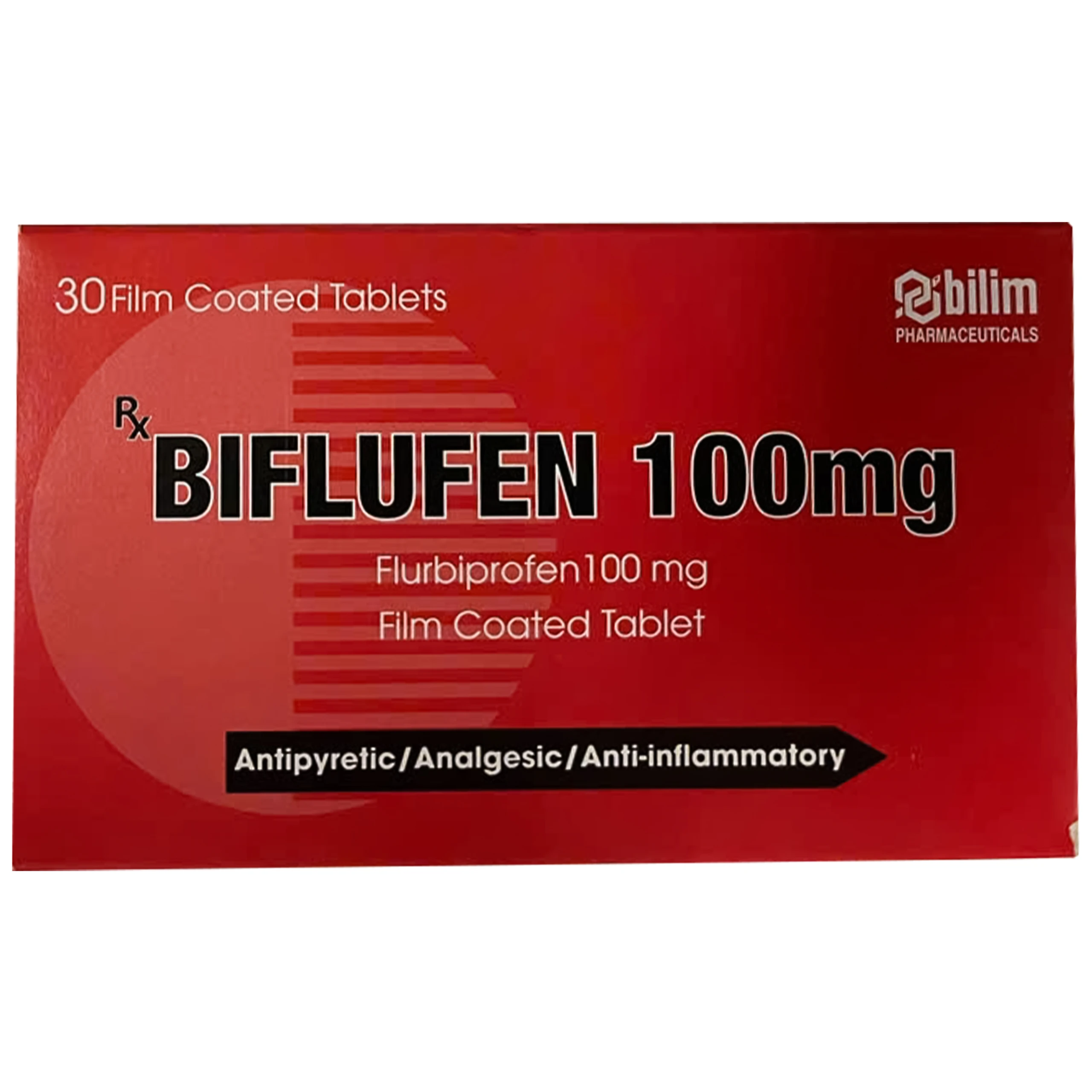 Thuốc Biflufen 100MG Bilim Thuốc kháng viêm không steroid ( 2 vỉ x 15 viên) 1