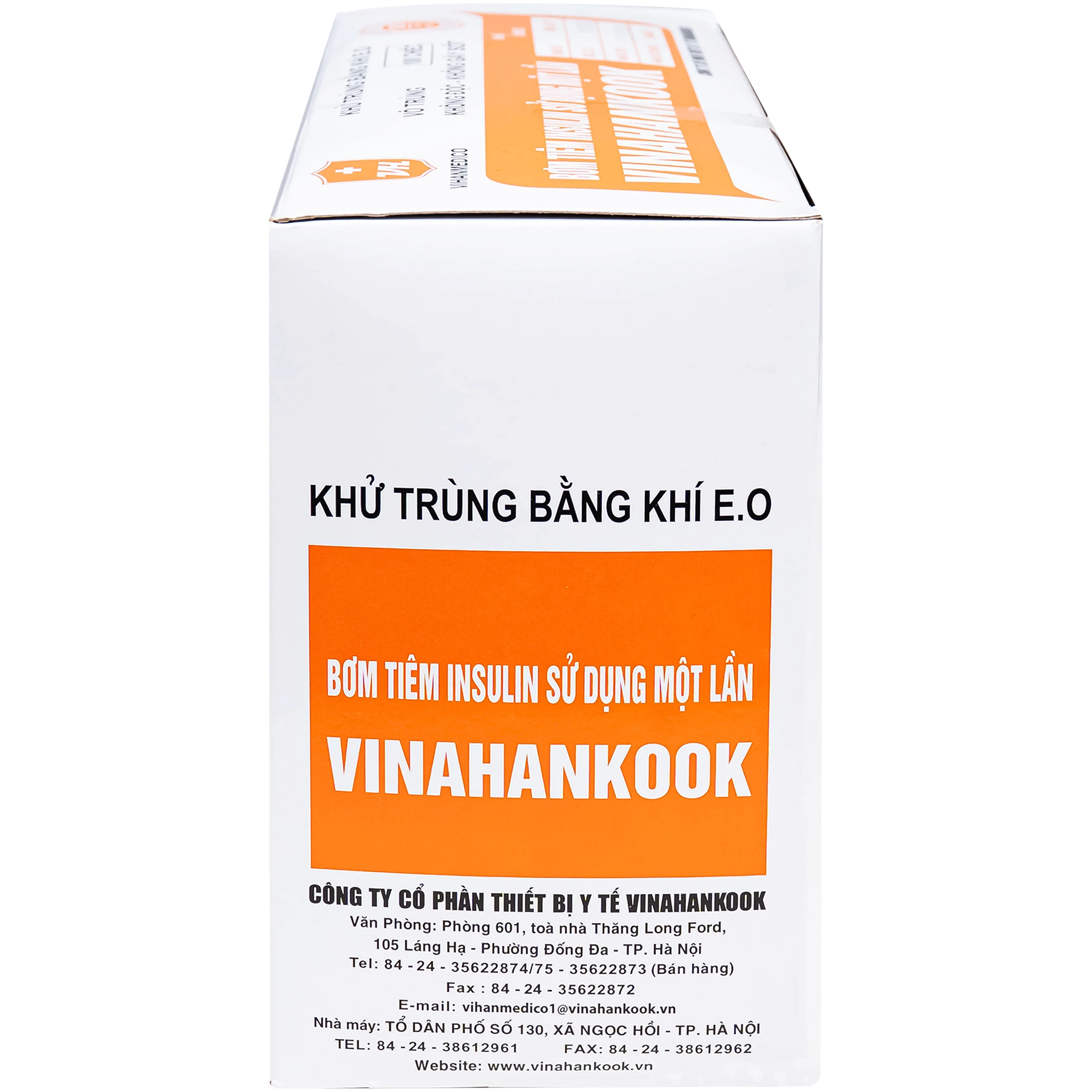 Bơm tiêm tiểu đường 1ml/cc insulin Vinahankook (100 cái) 3