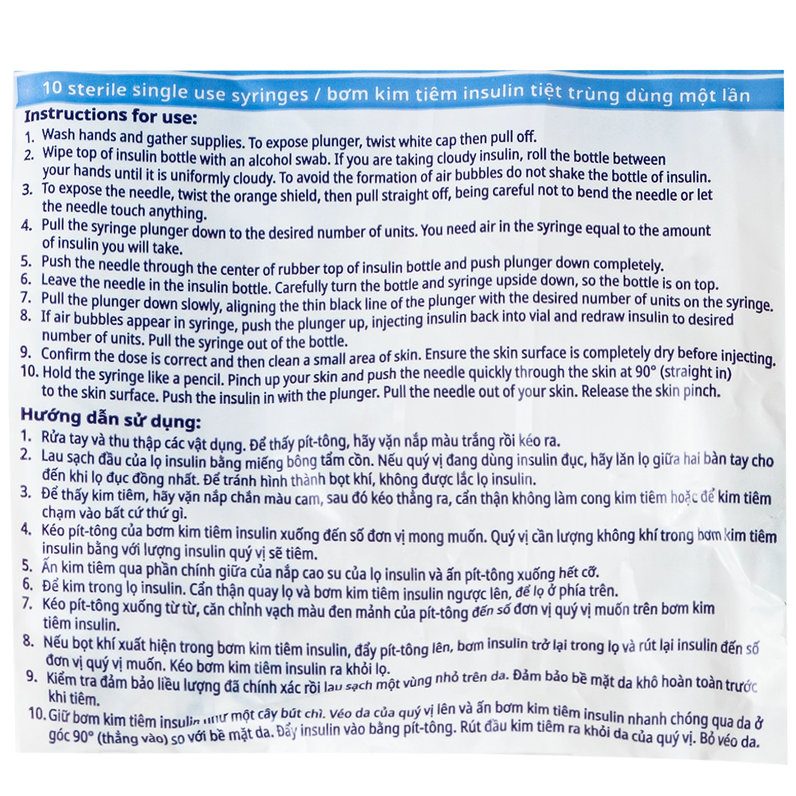Bơm Tiêm Tiểu Đường U-100 1Ml Bd Ultra-Fine Pro Embecta (100 Cái) 6