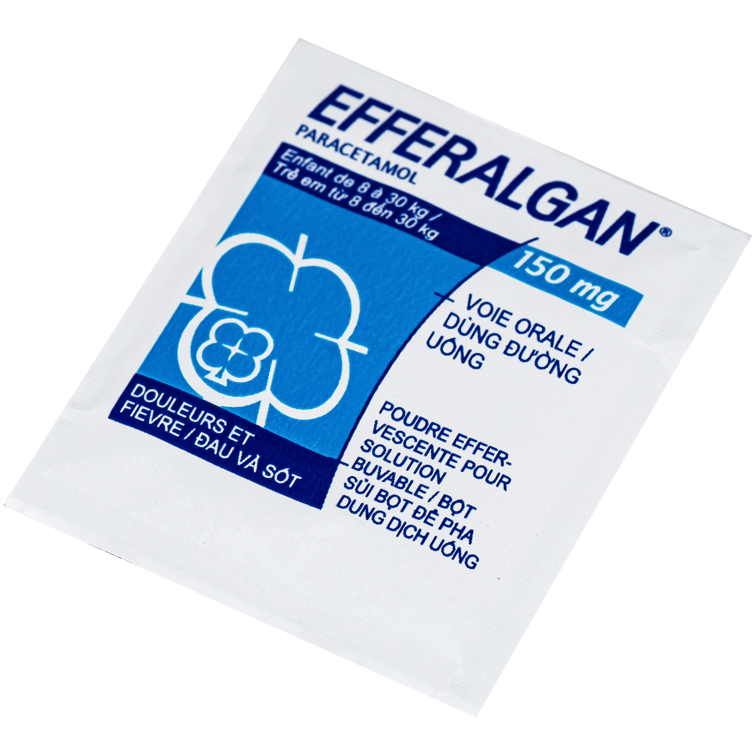 Bột sủi Efferalgan 150mg UPSA SAS giảm đau, hạ sốt (12 gói) 5