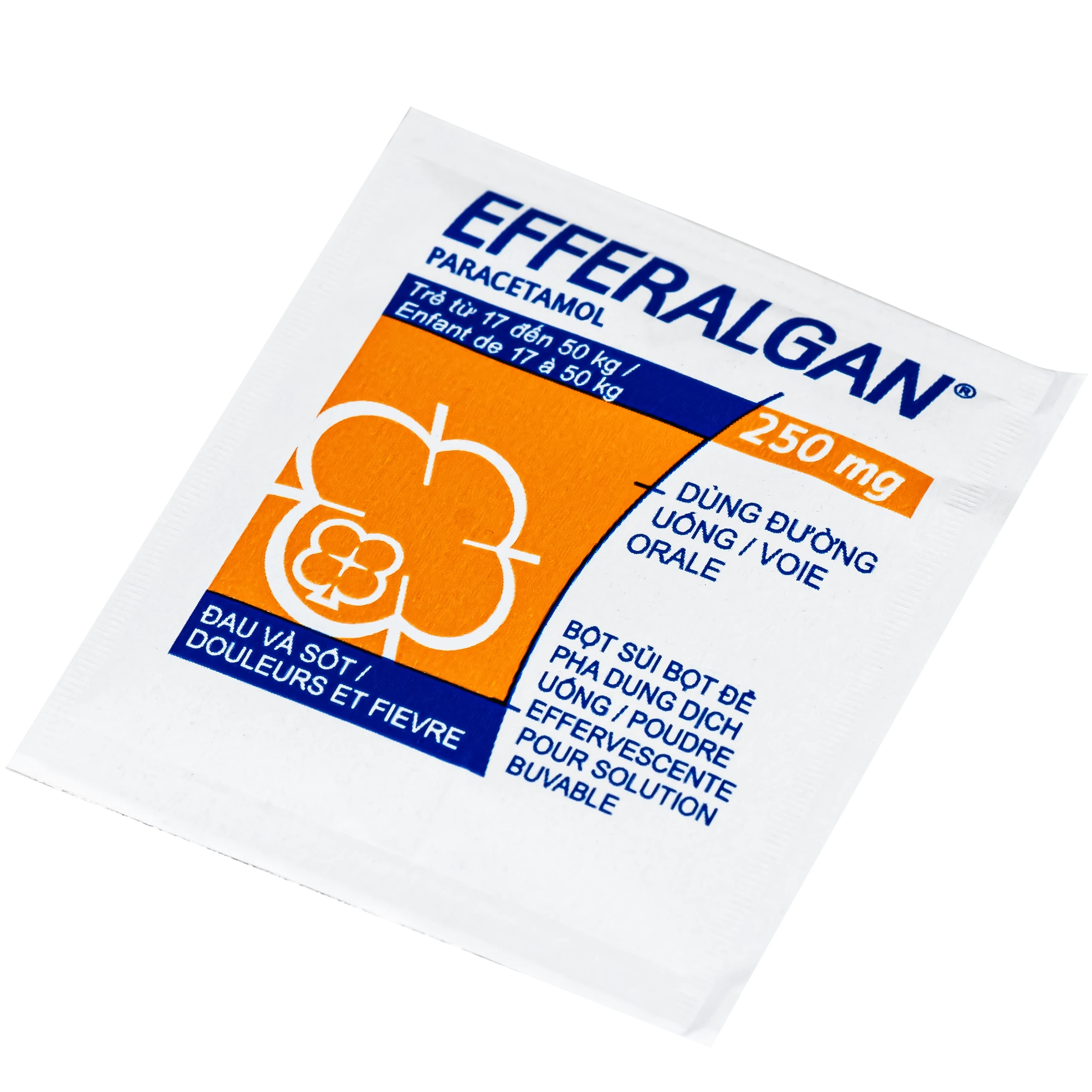 Bột sủi Efferalgan 250mg UPSA SAS giảm đau, hạ sốt (12 gói) 5