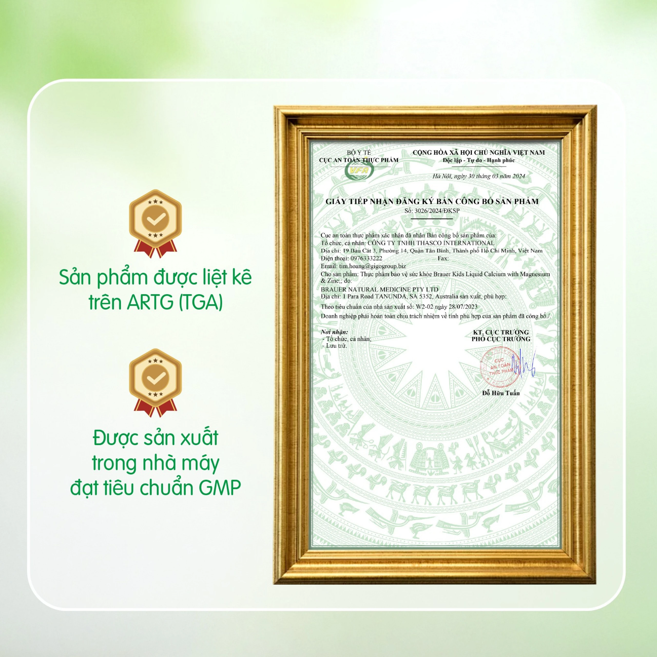 Siro hỗ trợ xương răng phát triển chắc khỏe cho bé Kids Liquid Calcium with Magnesium And Zinc (200ml)