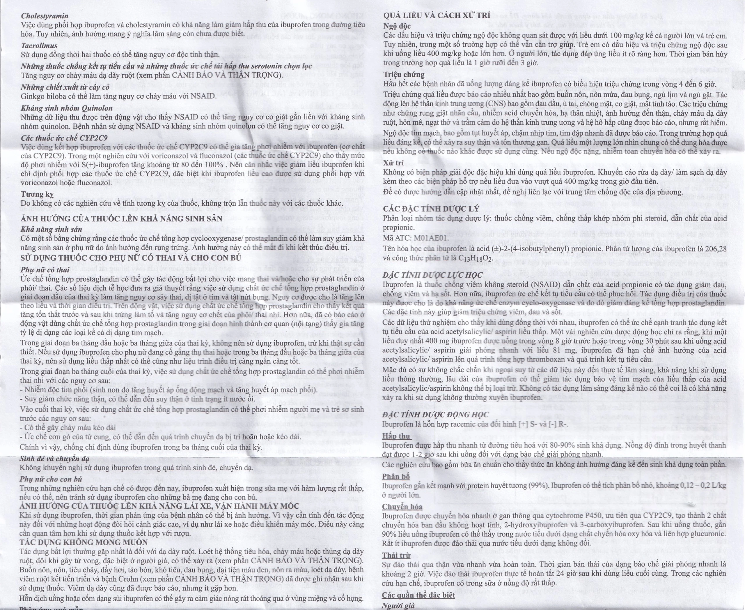 Hỗn dịch uống Brufen Abbott giảm đau, hạ sốt ở trẻ em (60ml)