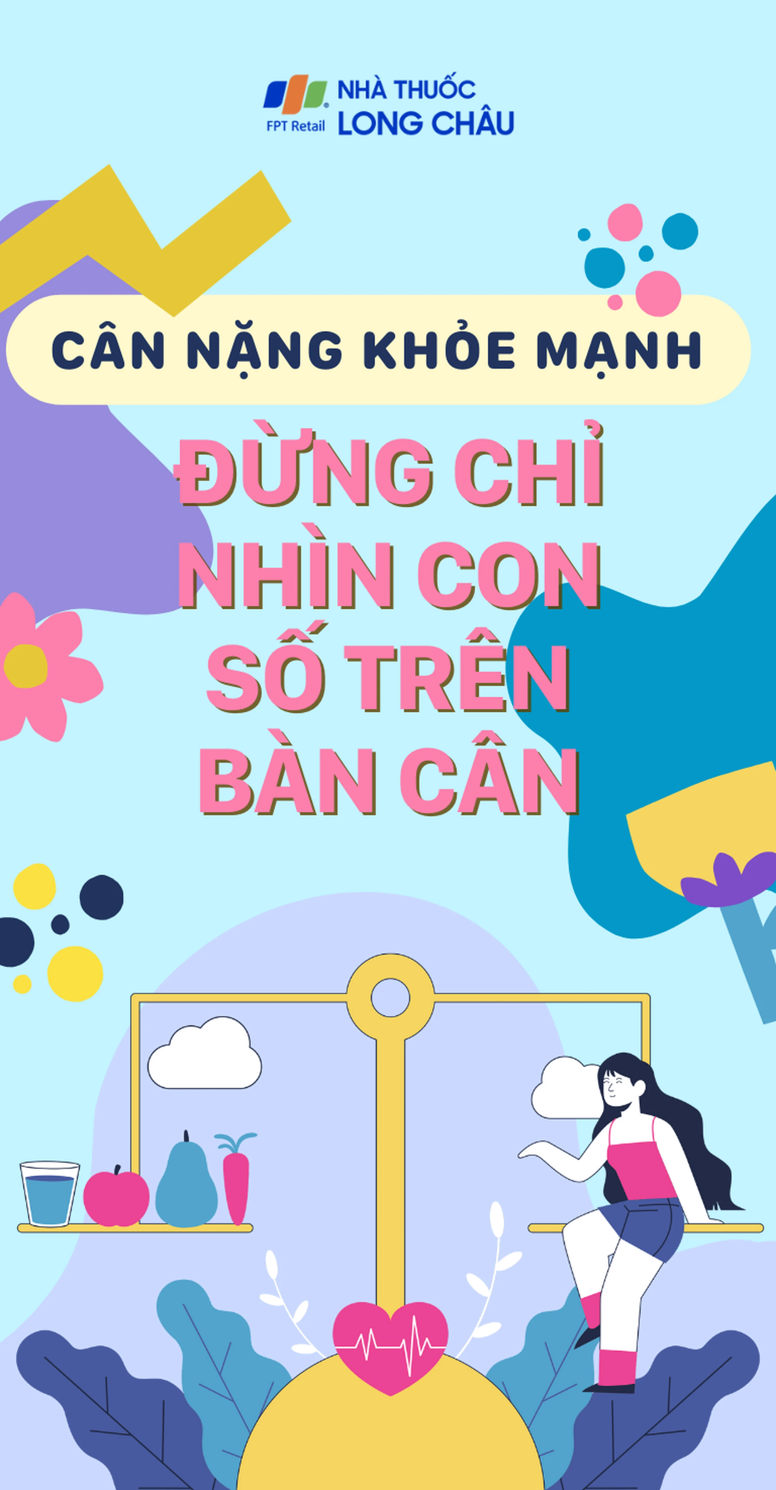 Cân nặng khỏe mạnh - Đừng chỉ nhìn con số trên bàn cân mobile